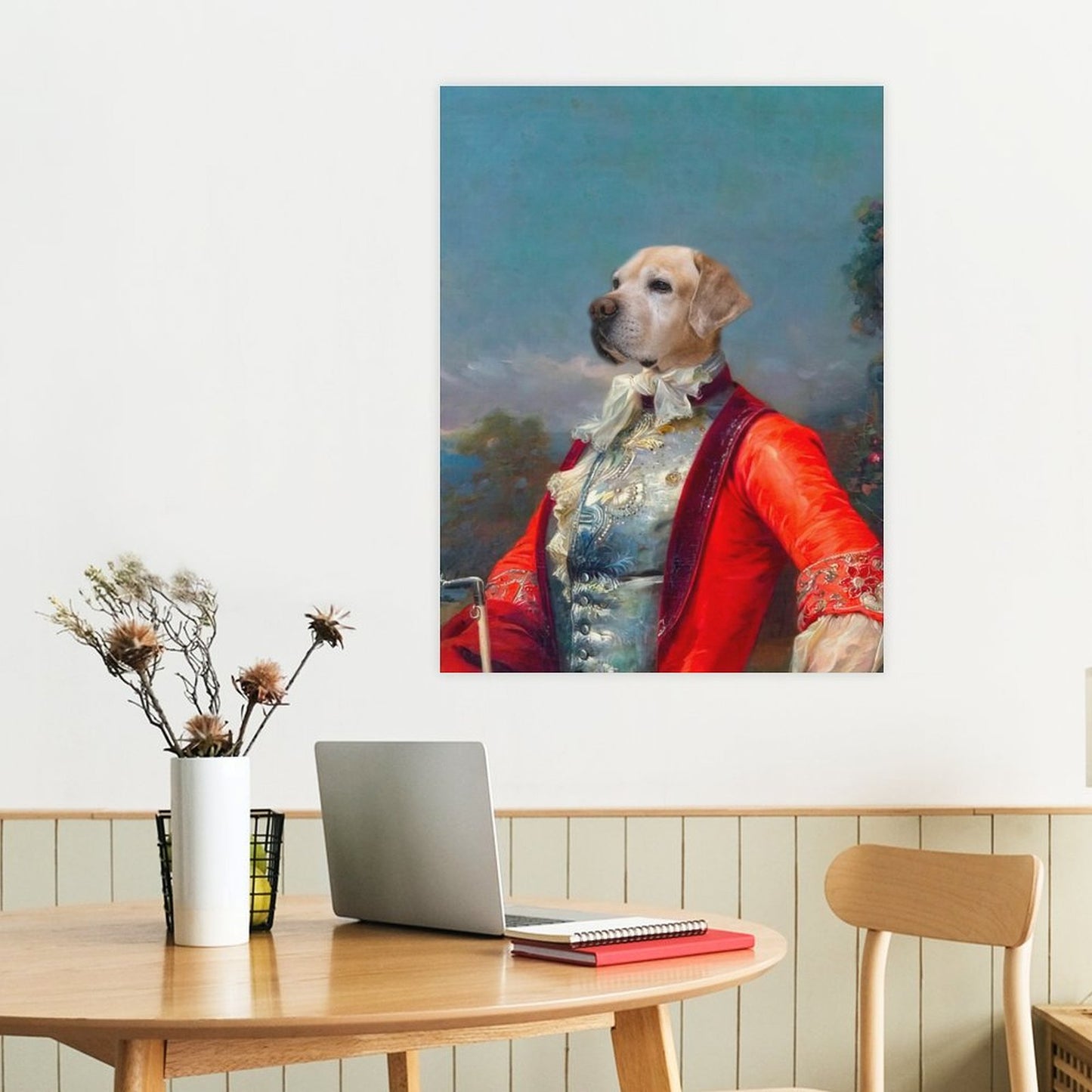 The Baron - Custom Pet Portrait With Your Photo