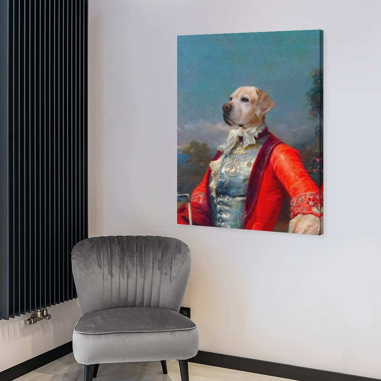 The Baron - Custom Pet Portrait With Your Photo
