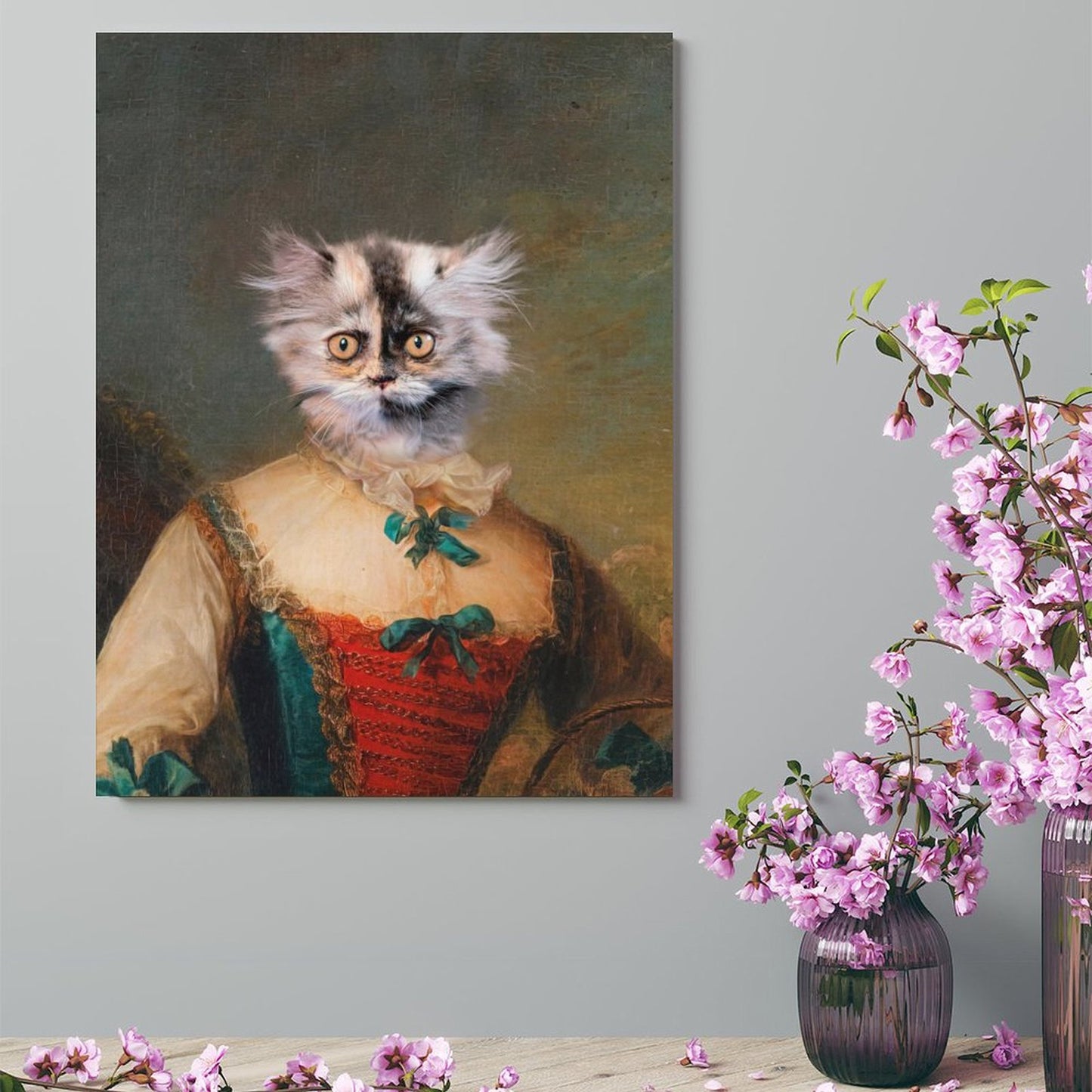 The Baroness - Custom Pet Portrait With Your Photo