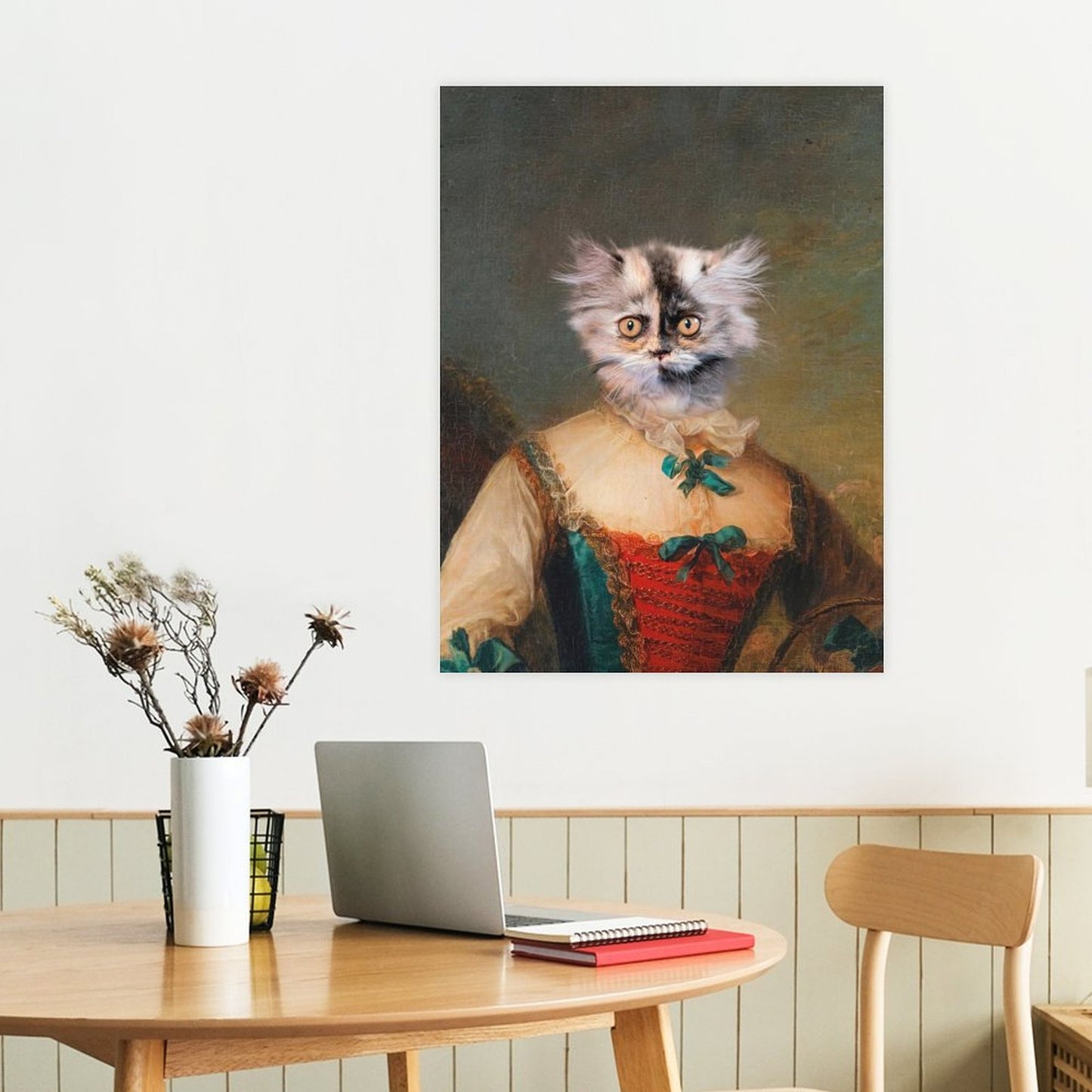 The Baroness - Custom Pet Portrait With Your Photo
