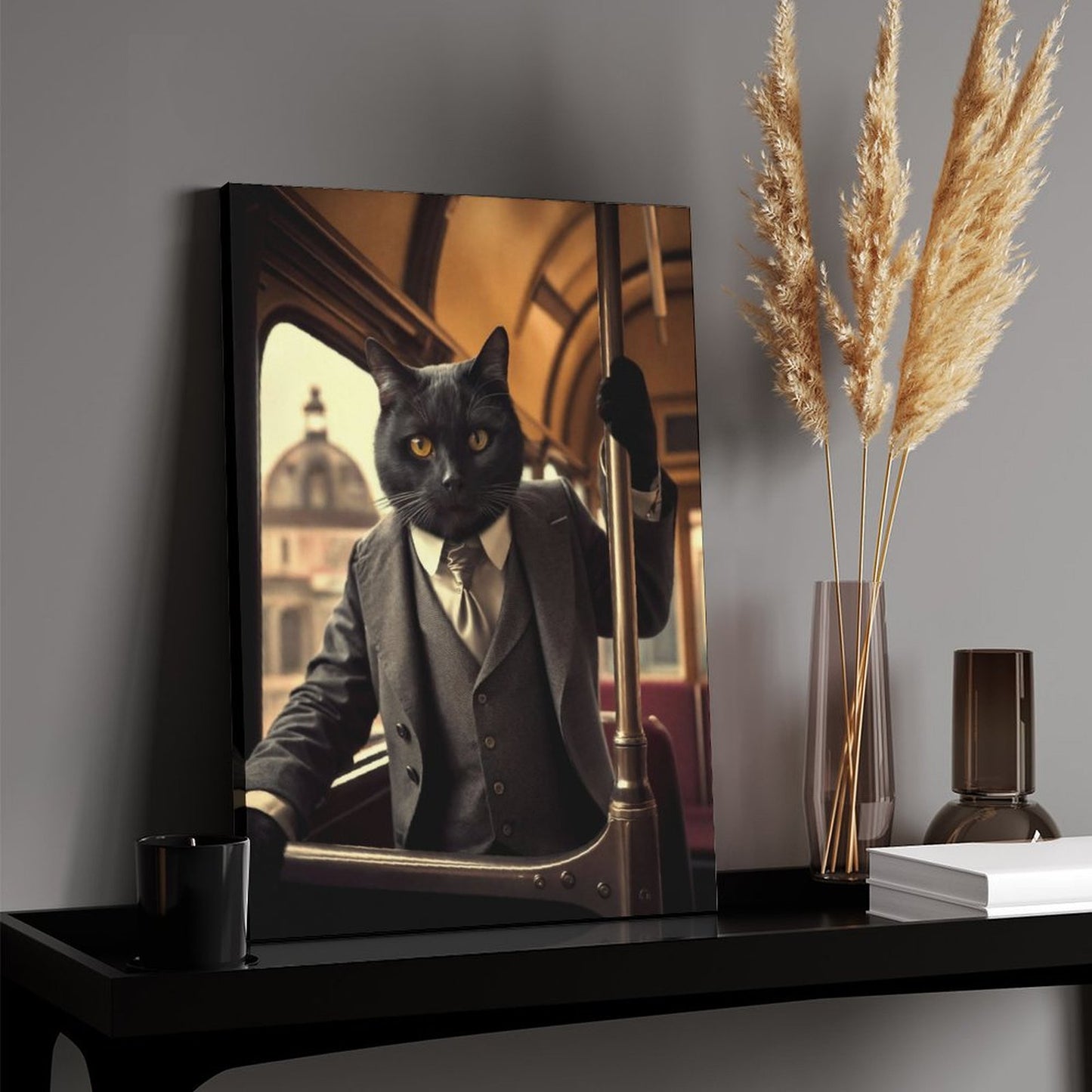 The Barrister - Custom Pet Portrait With Your Photo
