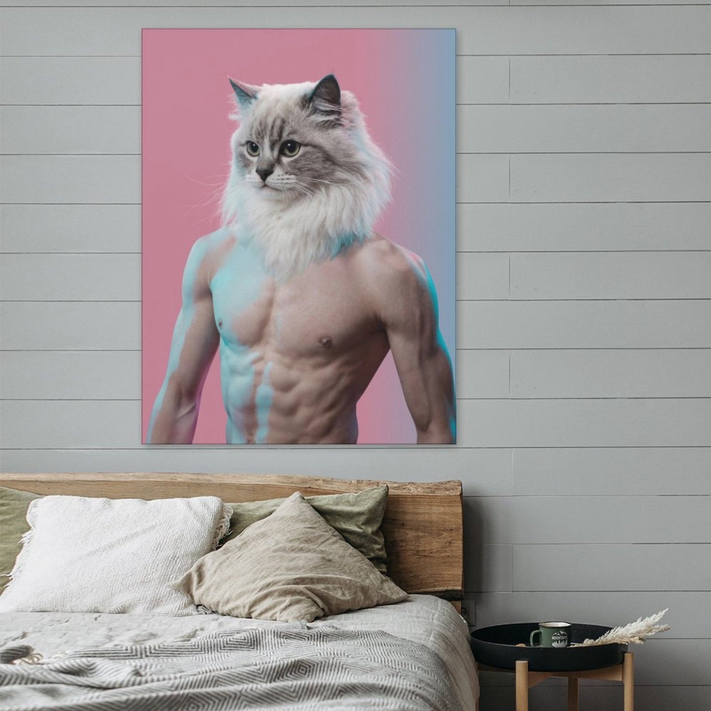 The Bodybuilder - Custom Pet Portrait With Your Photo