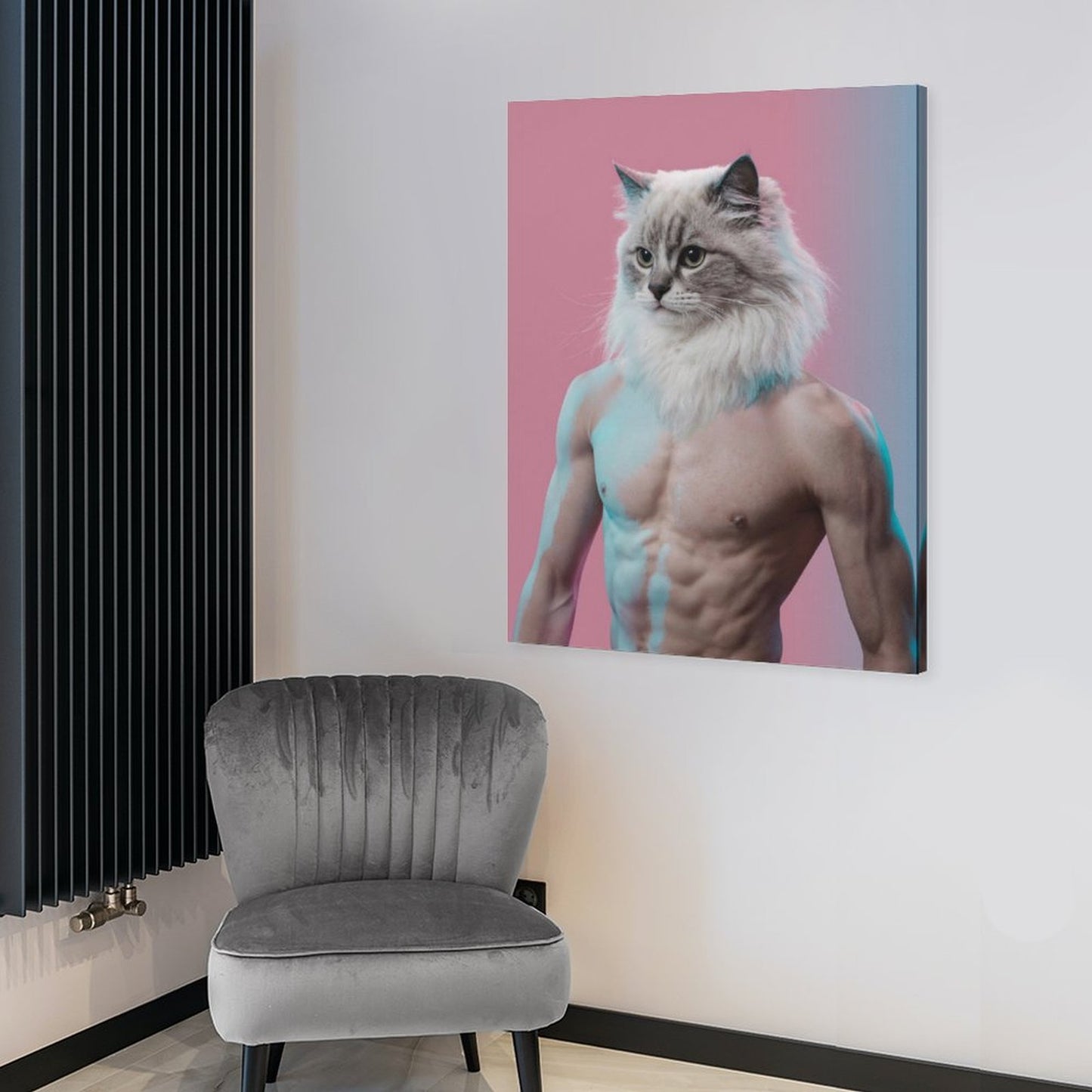 The Bodybuilder - Custom Pet Portrait With Your Photo