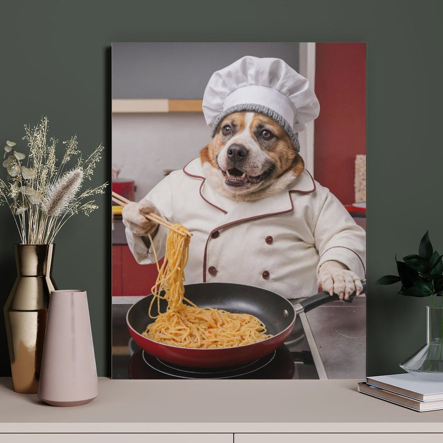 The Chef - Custom Pet Portrait With Your Photo