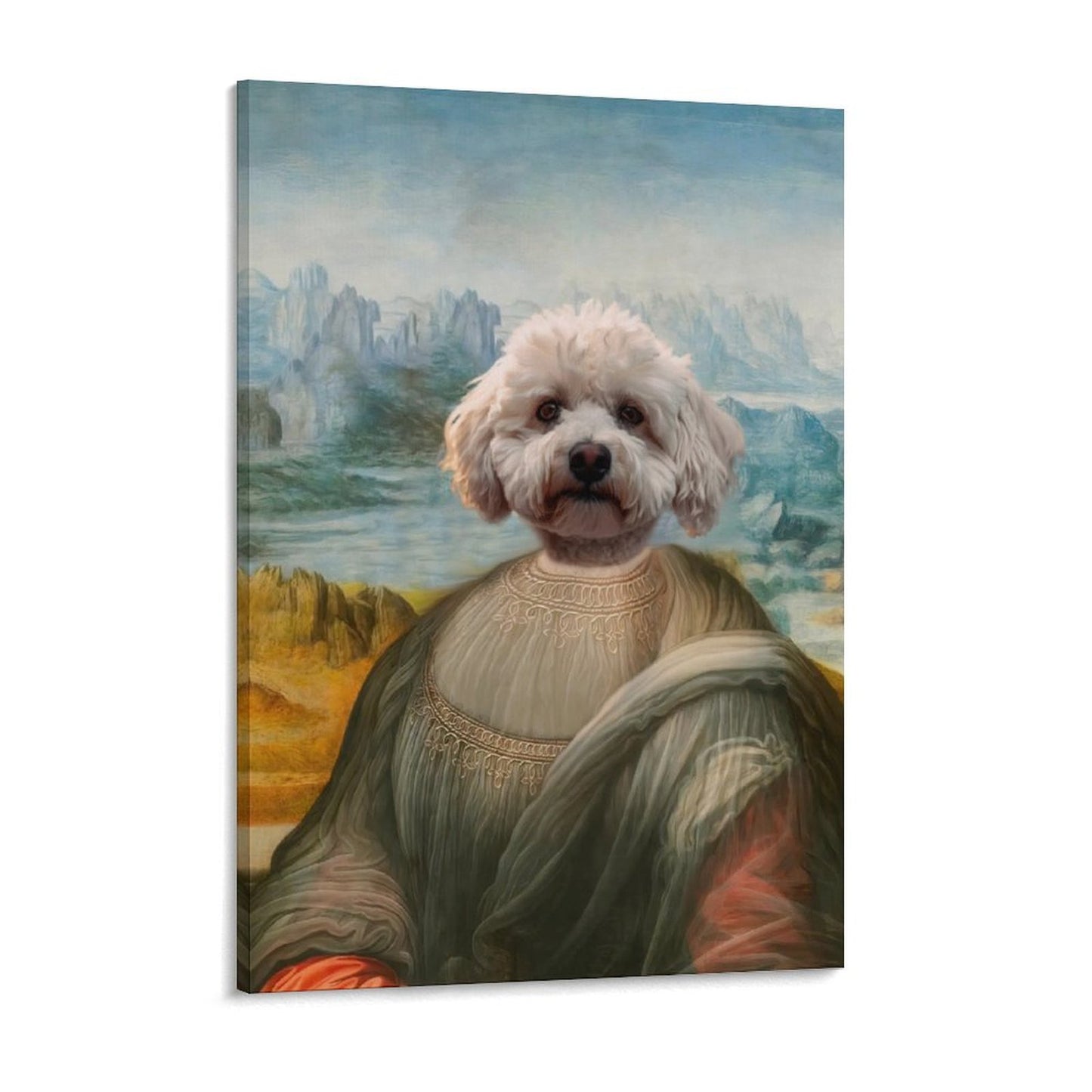 The Dame - Custom Pet Portrait With Your Photo