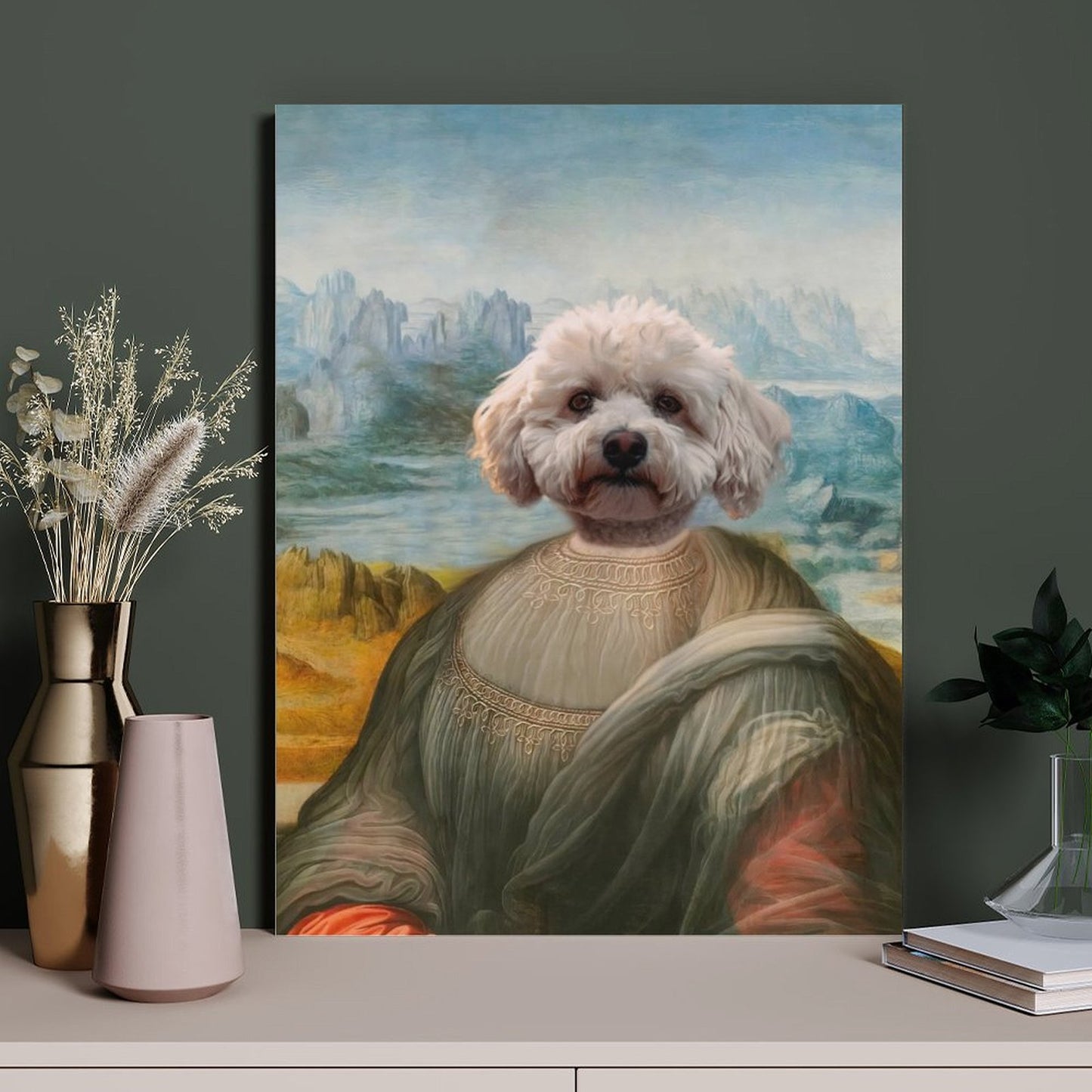 The Dame - Custom Pet Portrait With Your Photo