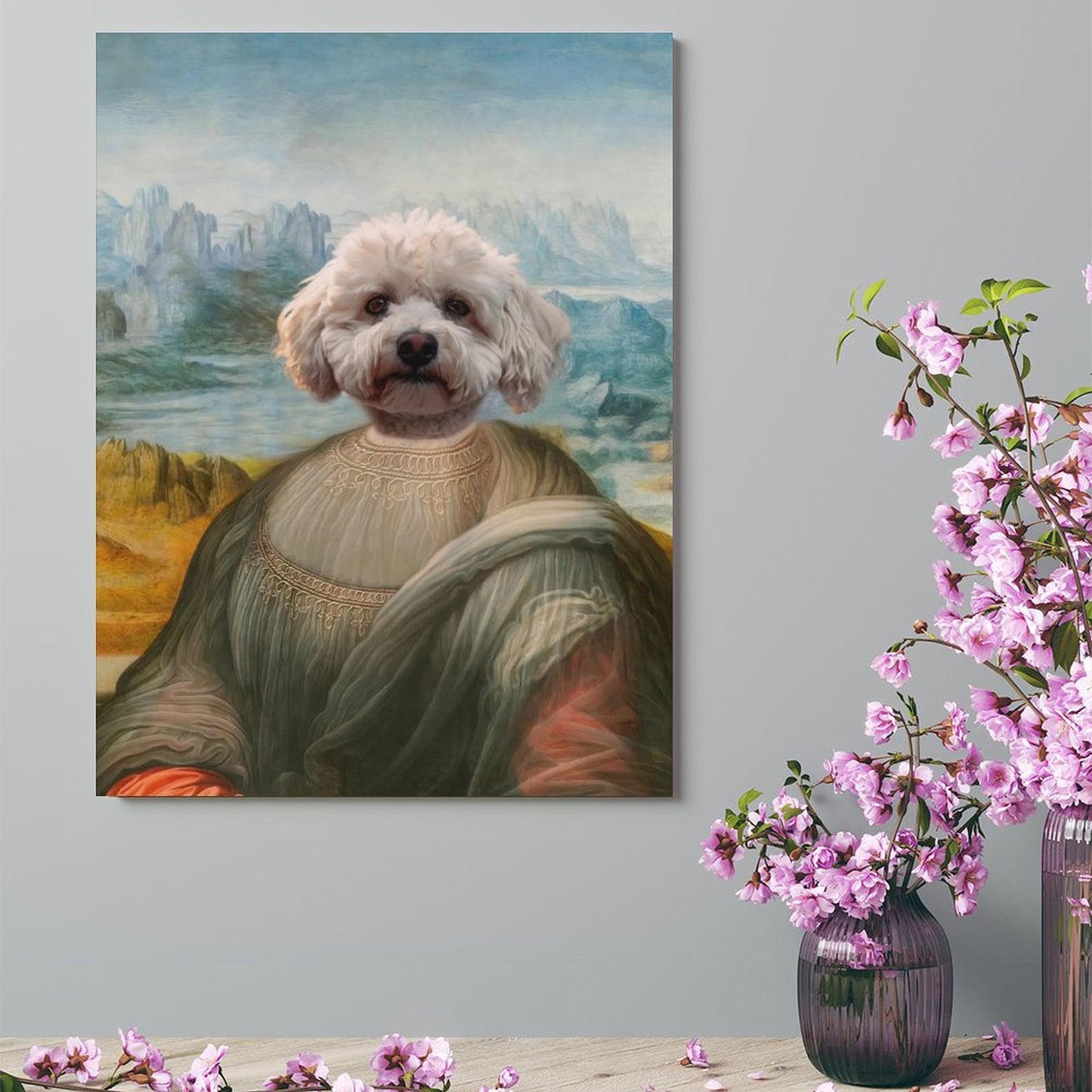 The Dame - Custom Pet Portrait With Your Photo