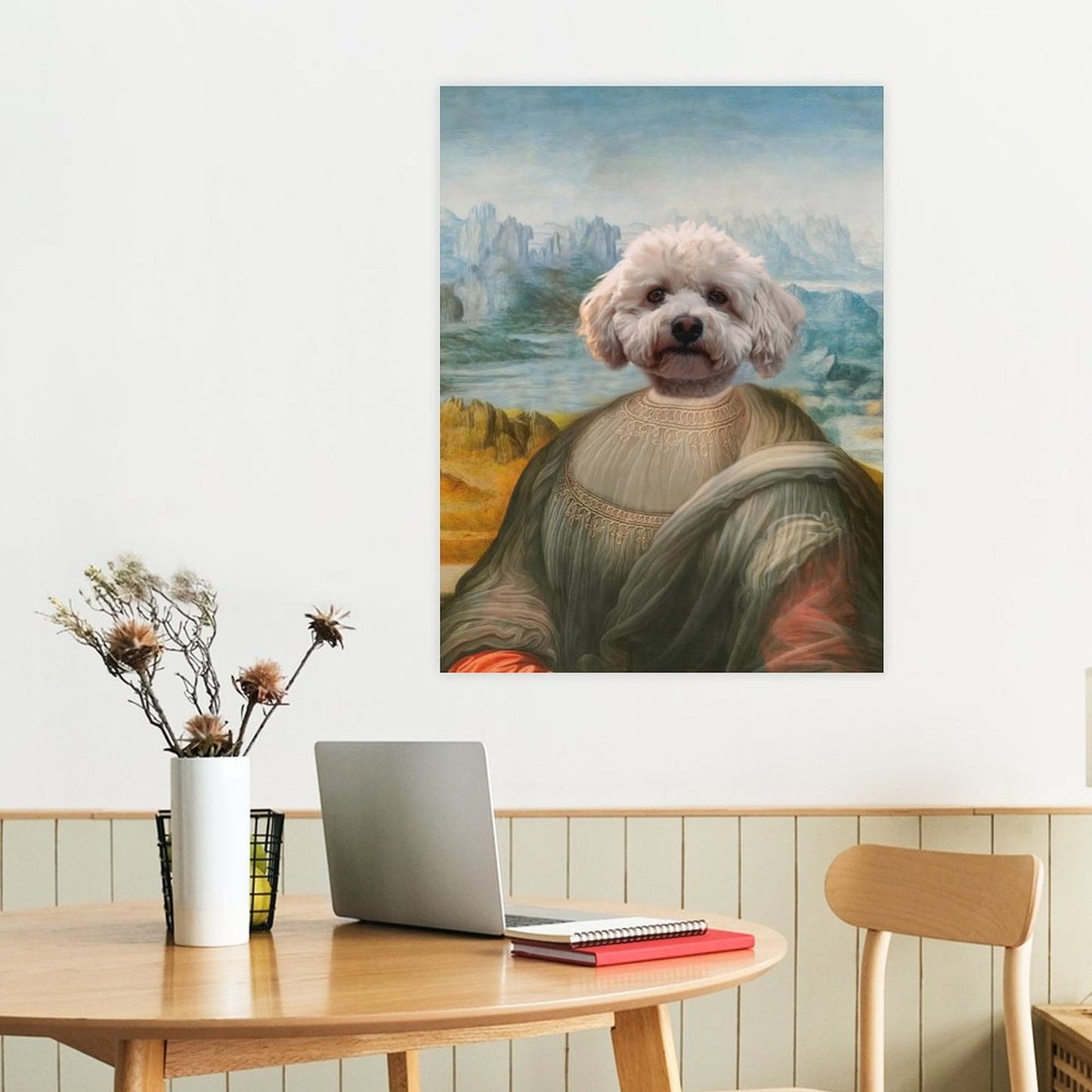 The Dame - Custom Pet Portrait With Your Photo