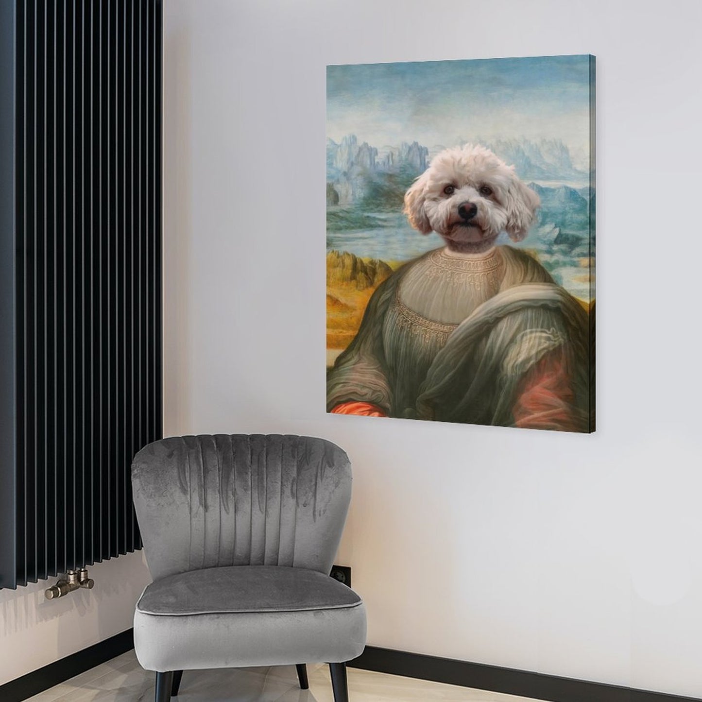 The Dame - Custom Pet Portrait With Your Photo