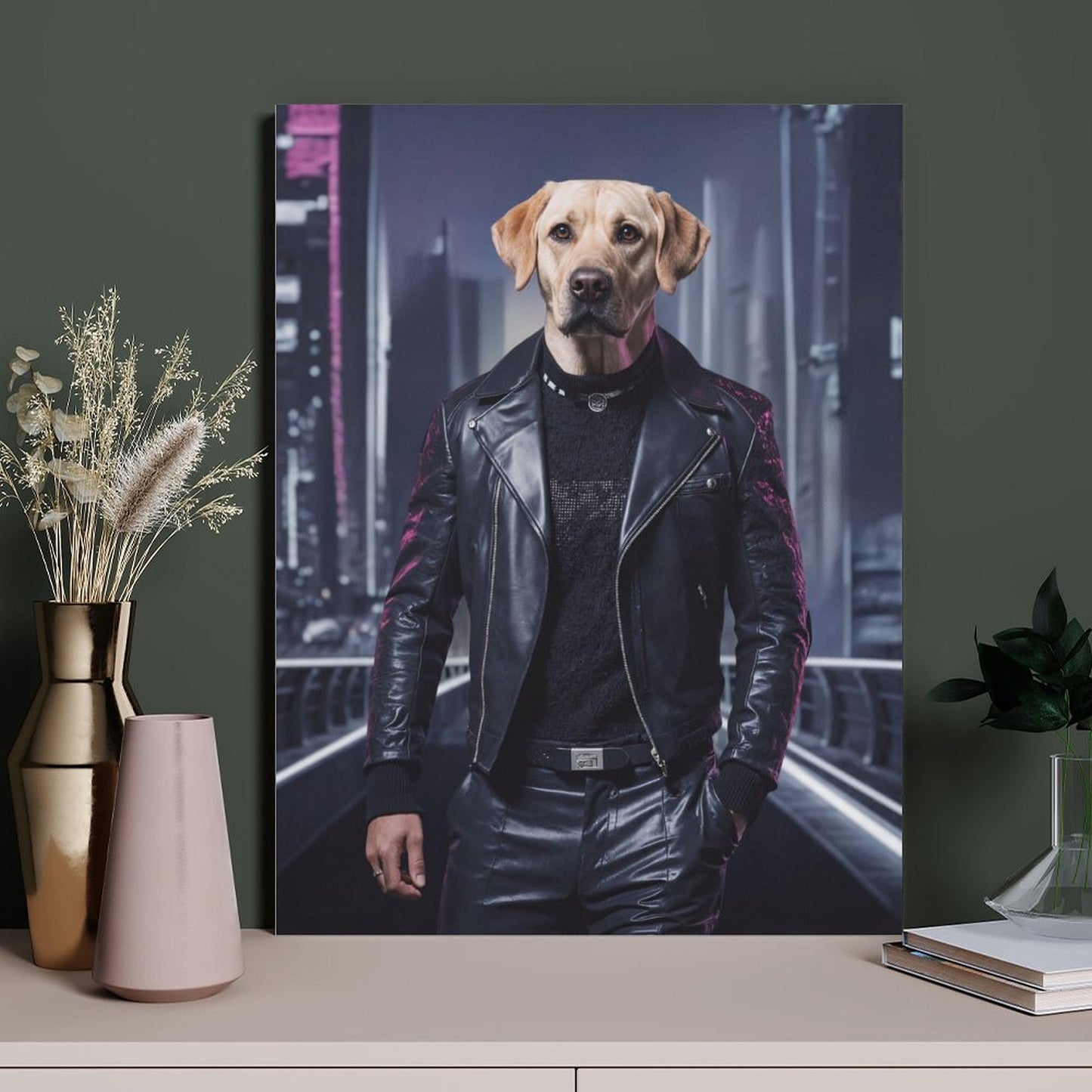 The Director - Custom Pet Portrait With Your Photo