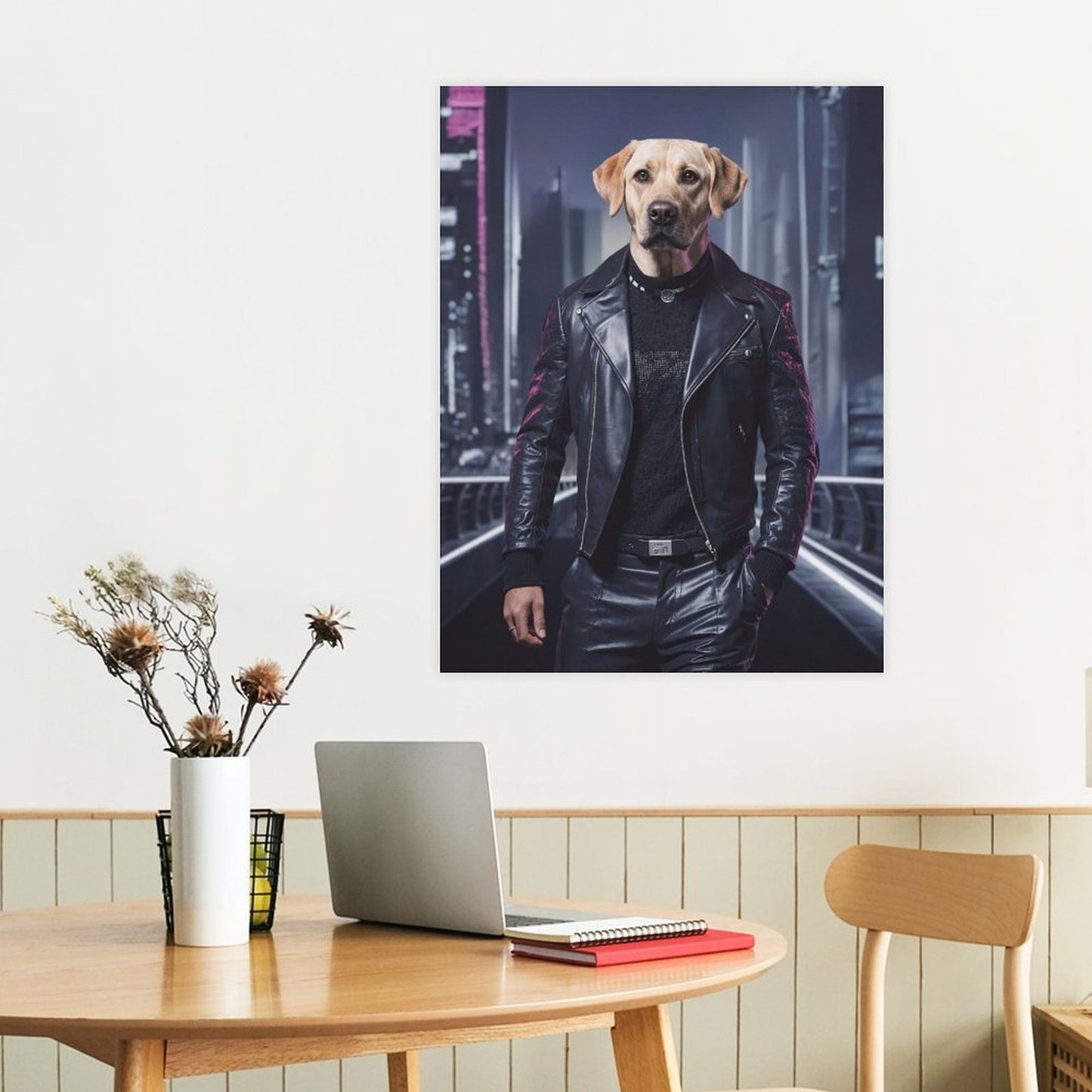 The Director - Custom Pet Portrait With Your Photo