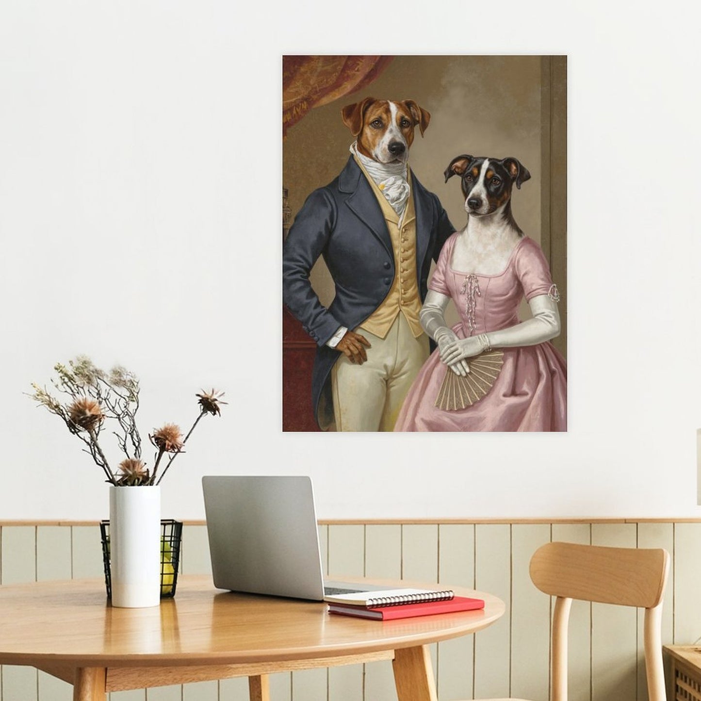 The Duke & Duchess - Custom Pet Portrait With Your Photo