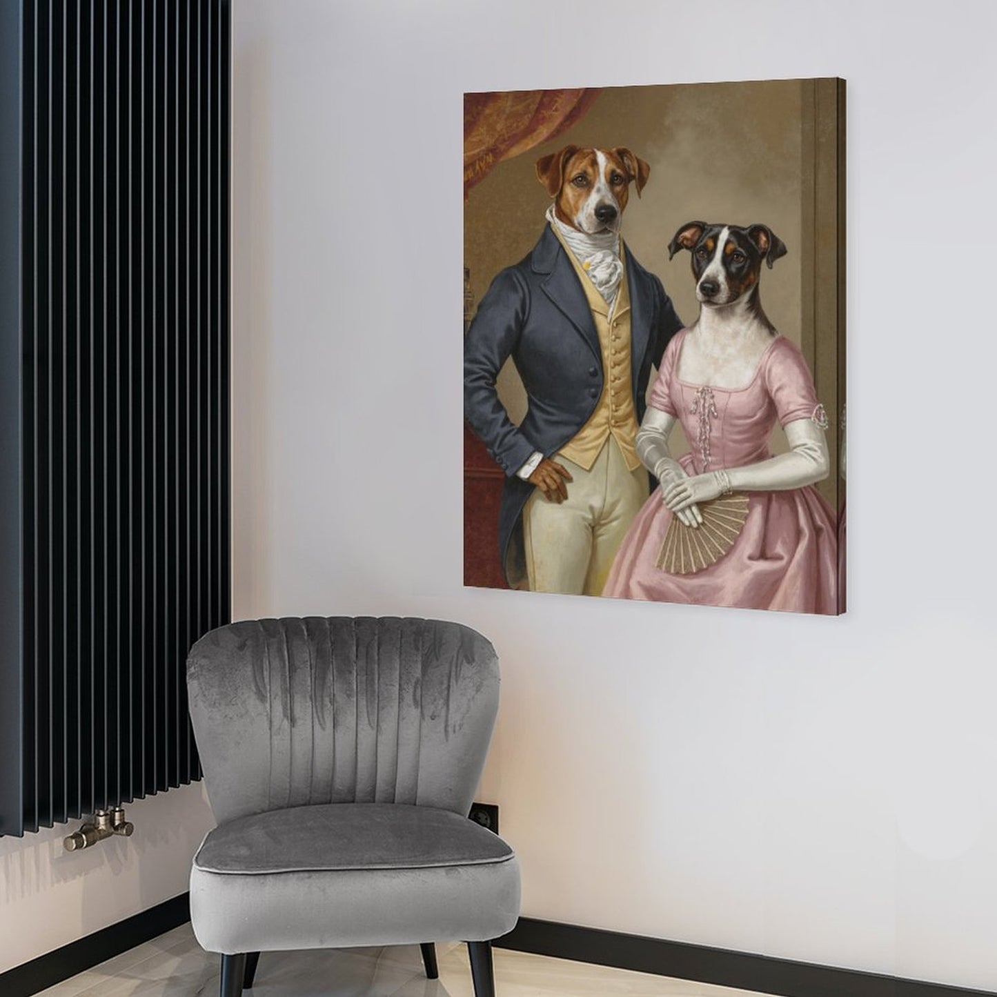 The Duke & Duchess - Custom Pet Portrait With Your Photo