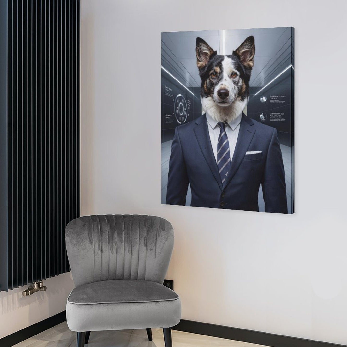 The Executive - Custom Pet Portrait With Your Photo