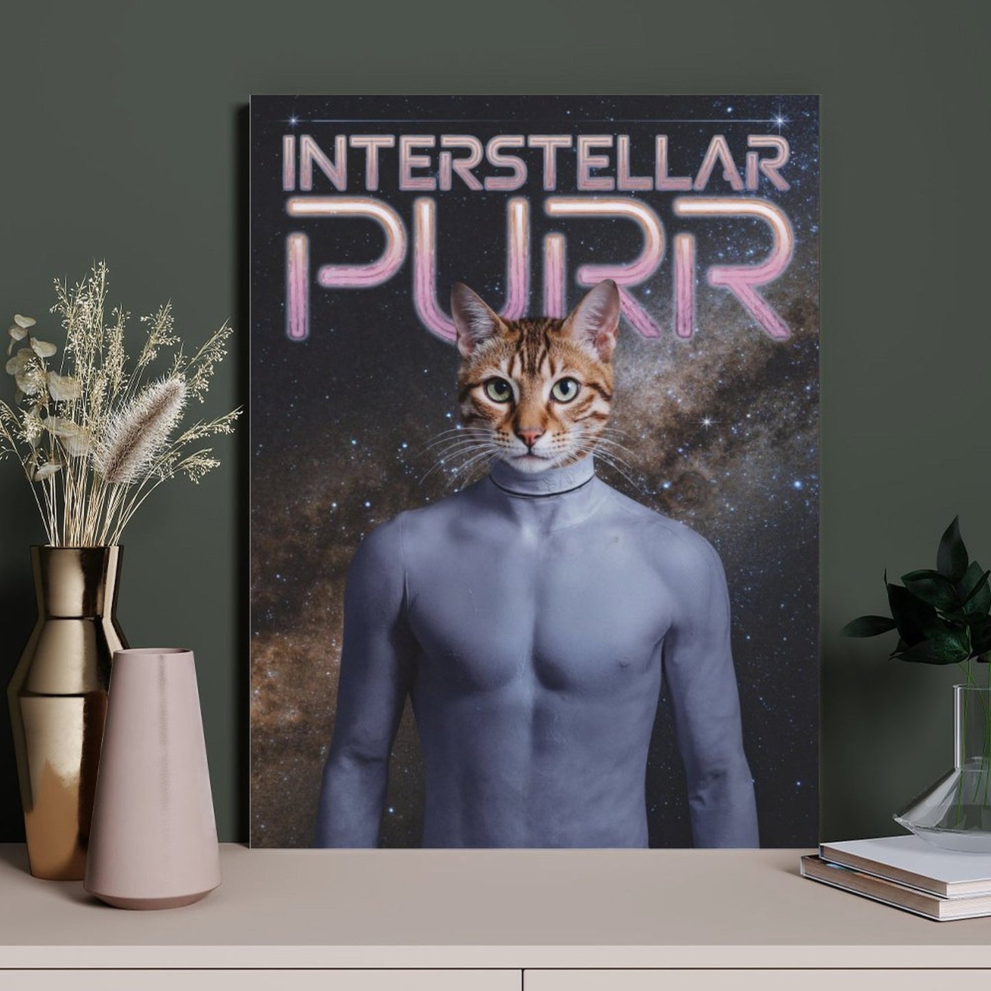 The Extraterrestrial - Custom Pet Portrait With Your Photo