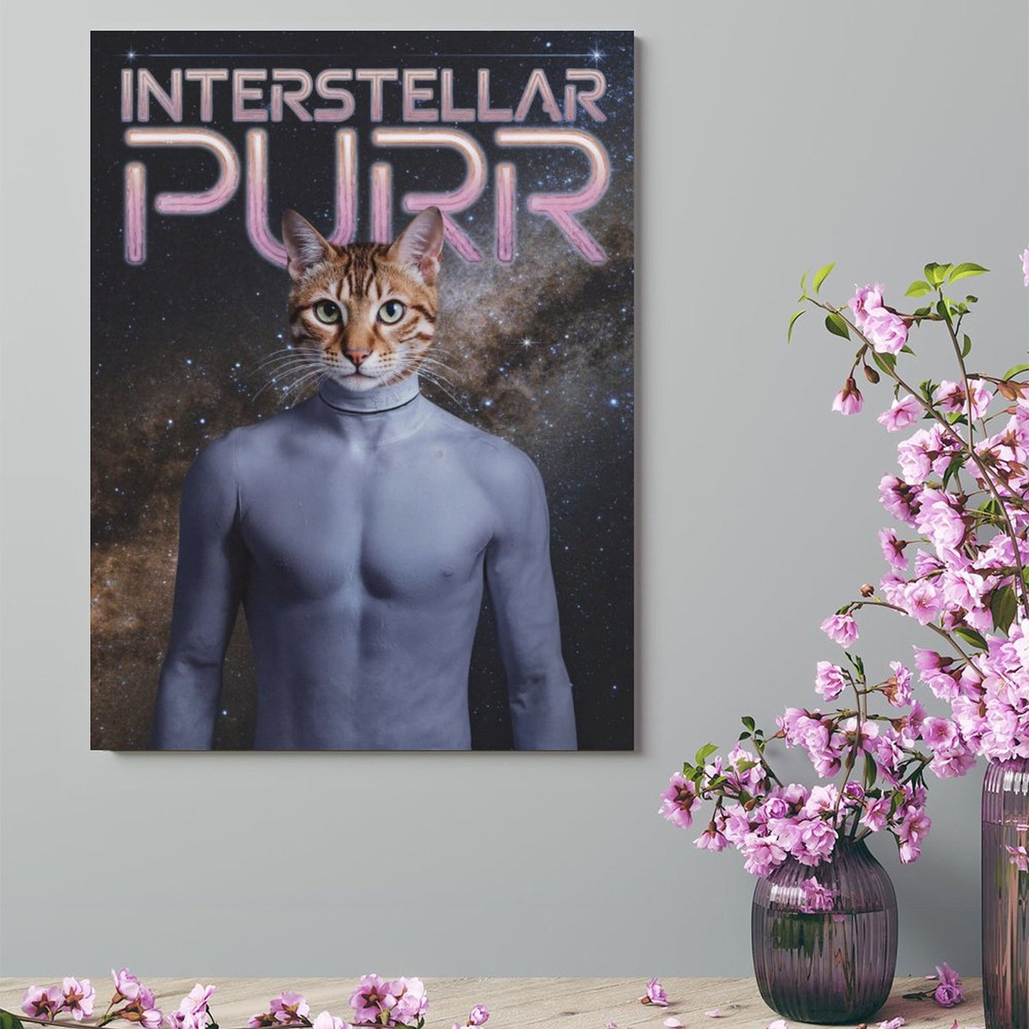 The Extraterrestrial - Custom Pet Portrait With Your Photo