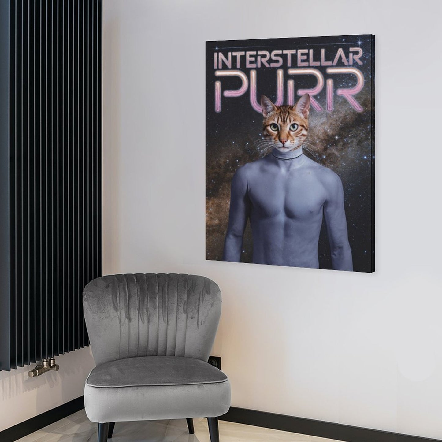 The Extraterrestrial - Custom Pet Portrait With Your Photo