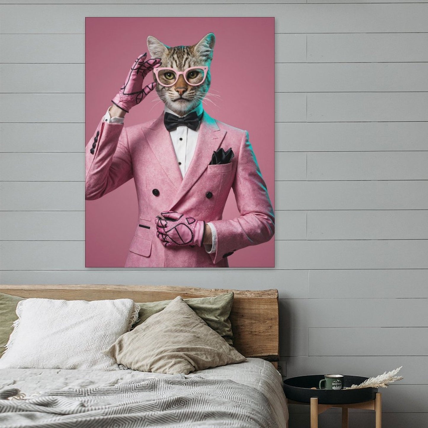 The Fashionista - Custom Pet Portrait With Your Photo