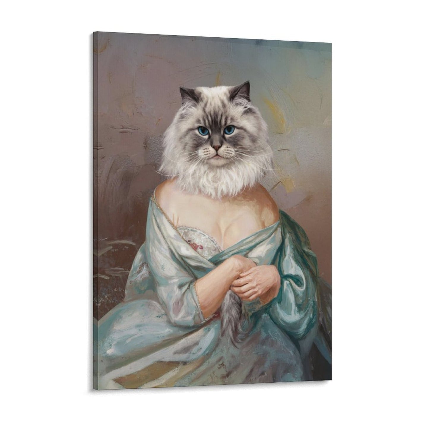 The Goddess - Custom Pet Portrait With Your Photo