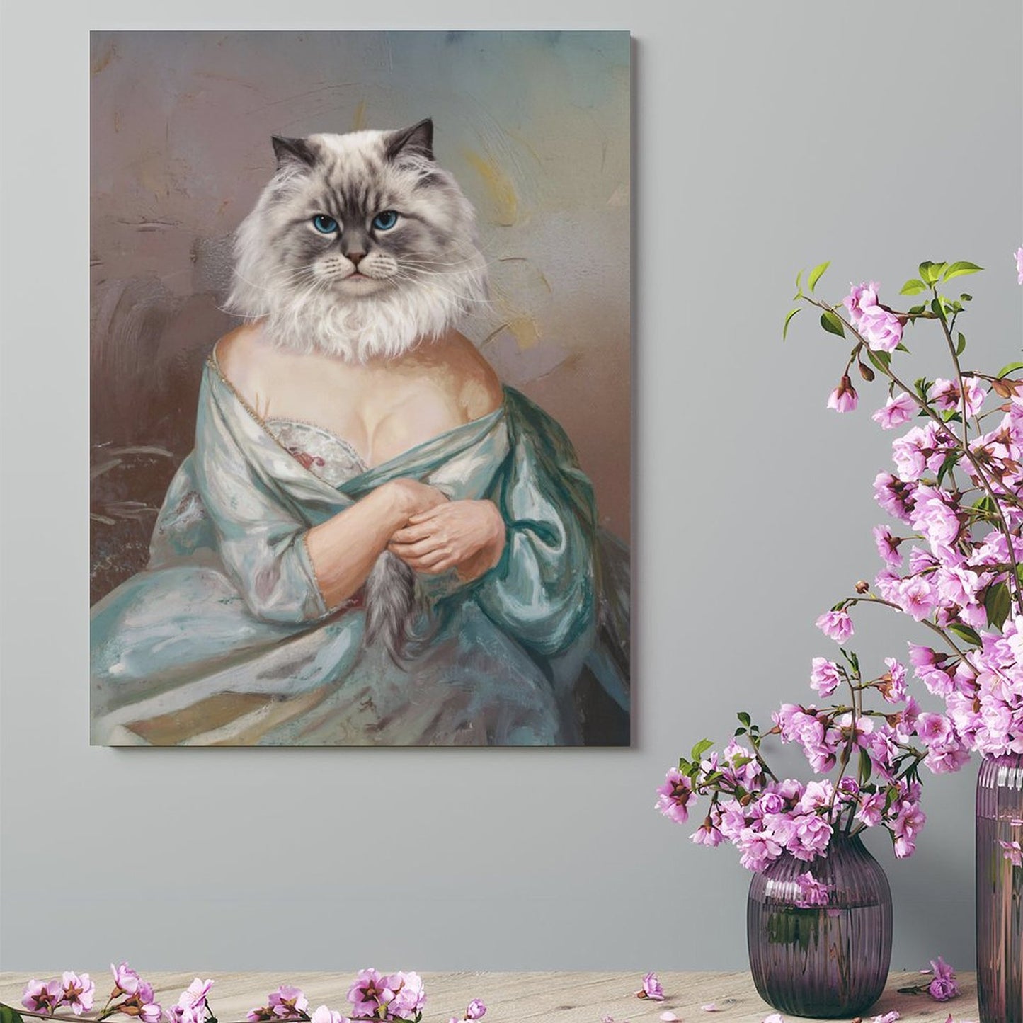 The Goddess - Custom Pet Portrait With Your Photo