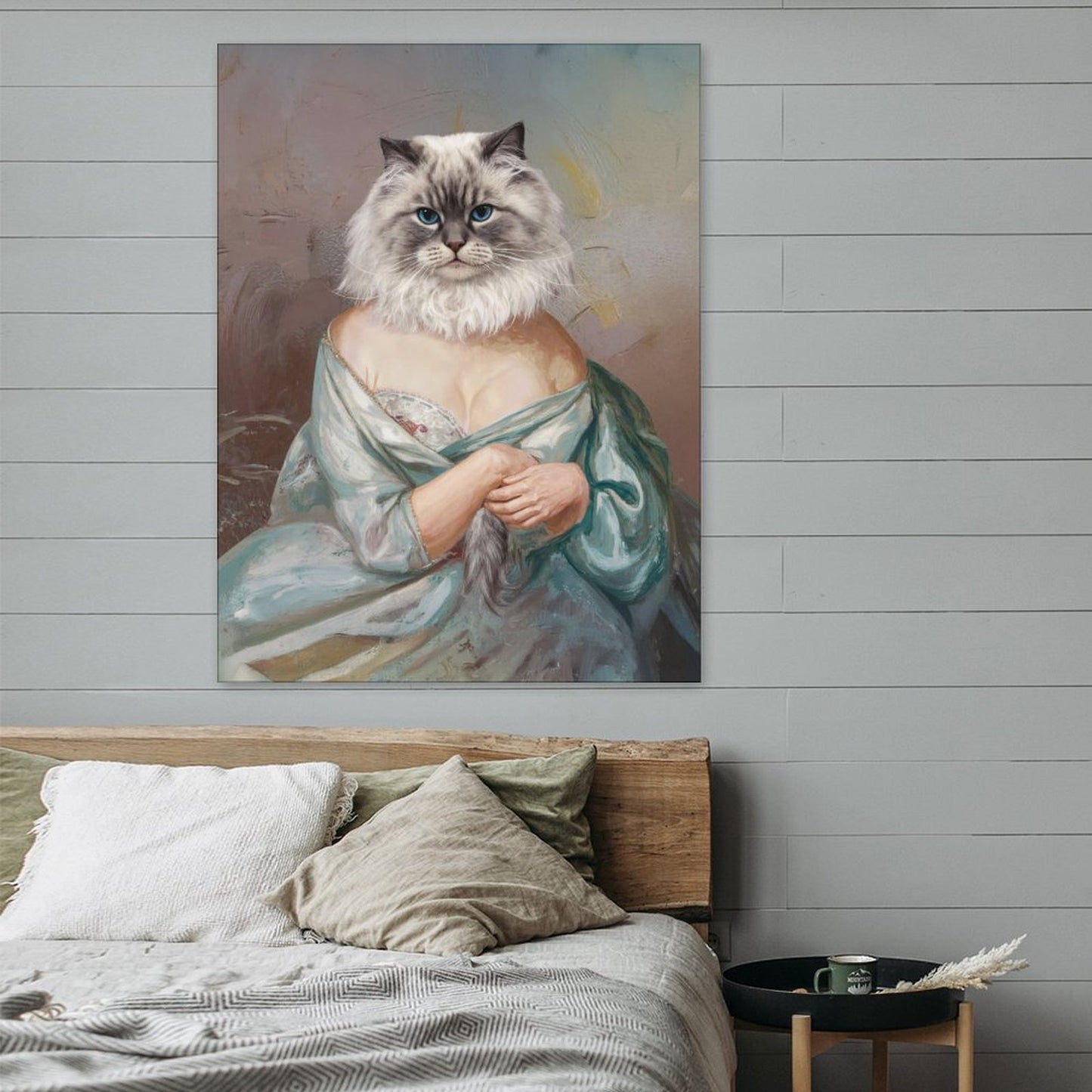 The Goddess - Custom Pet Portrait With Your Photo