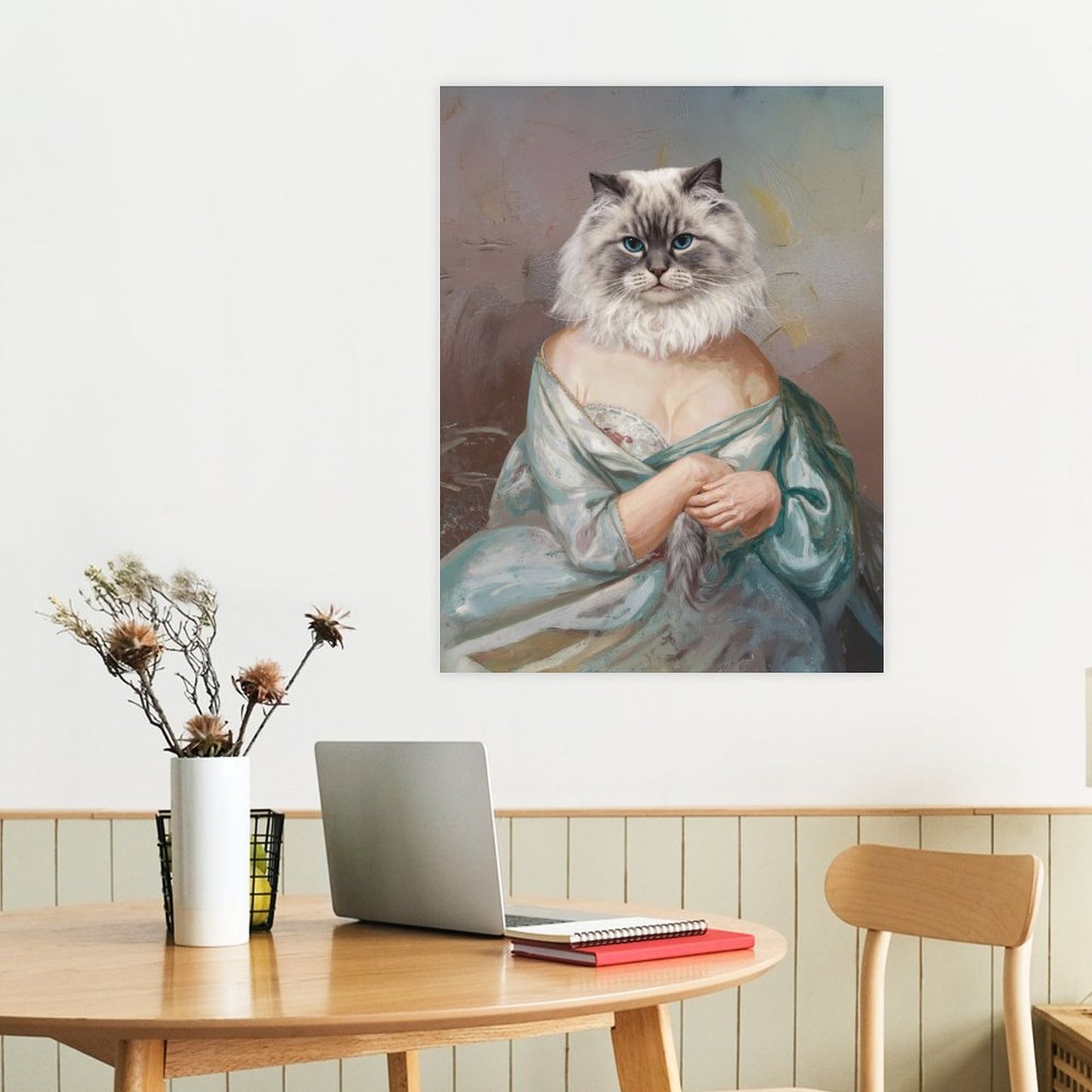 The Goddess - Custom Pet Portrait With Your Photo
