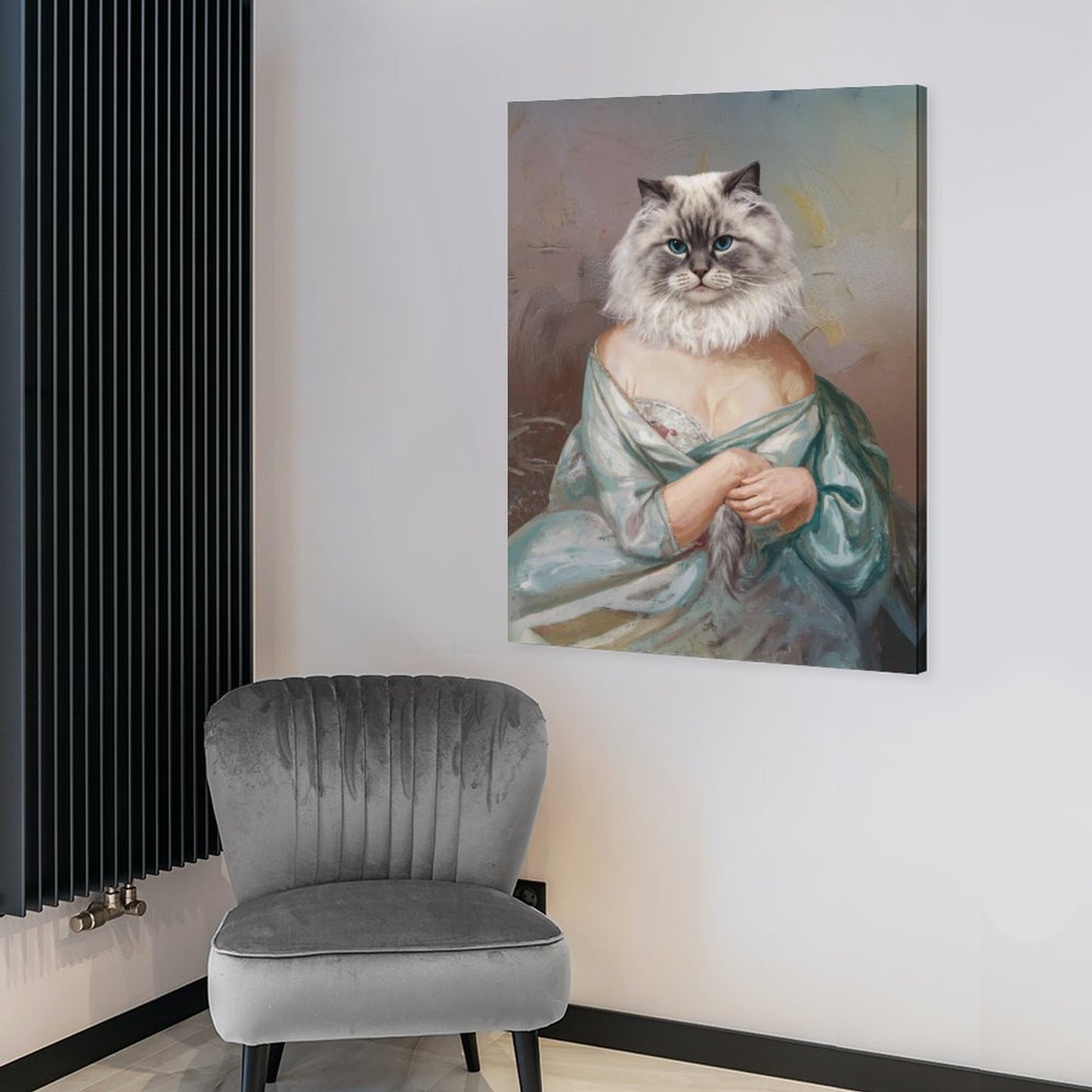 The Goddess - Custom Pet Portrait With Your Photo