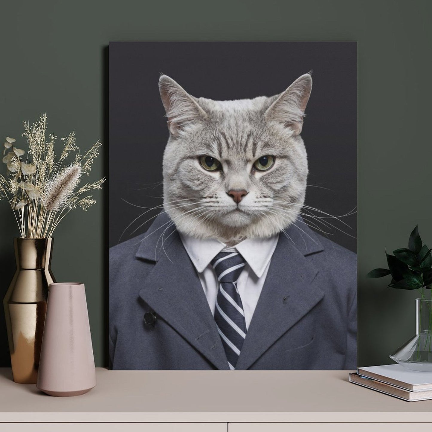 The Lawyer - Custom Pet Portrait With Your Photo