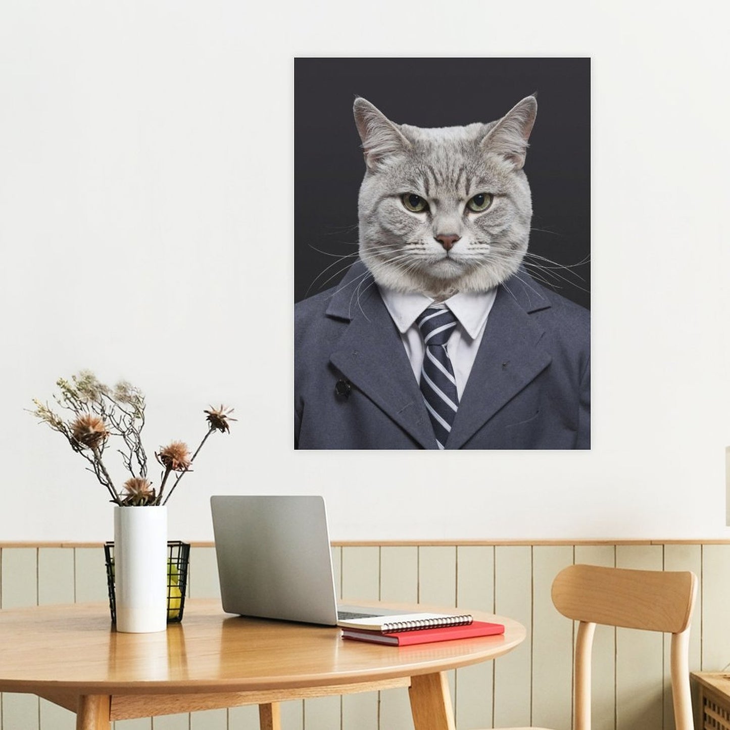 The Lawyer - Custom Pet Portrait With Your Photo
