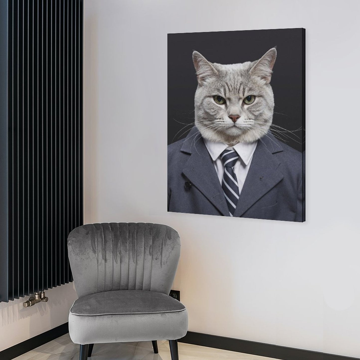 The Lawyer - Custom Pet Portrait With Your Photo