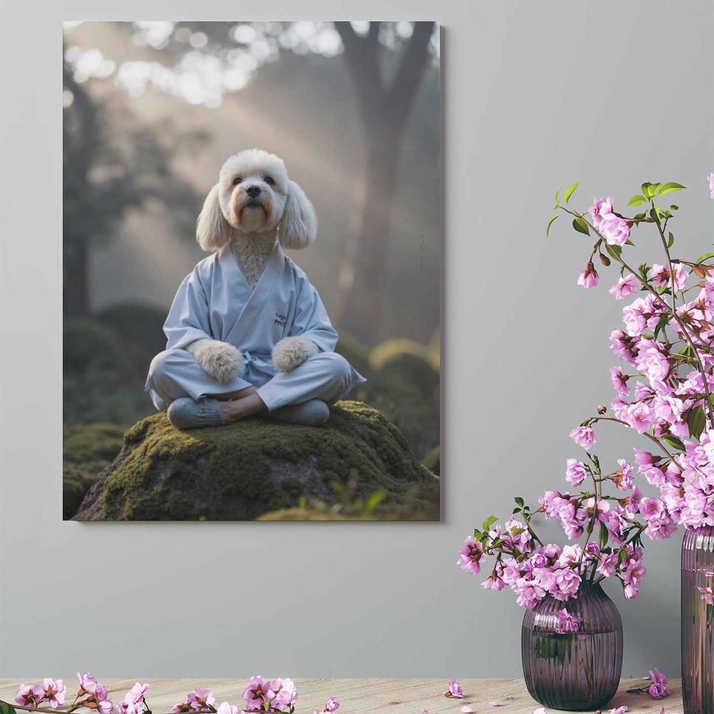 The Monk - Custom Pet Portrait With Your Photo