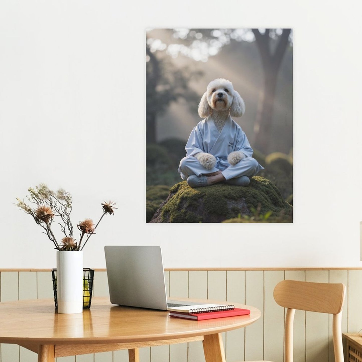 The Monk - Custom Pet Portrait With Your Photo