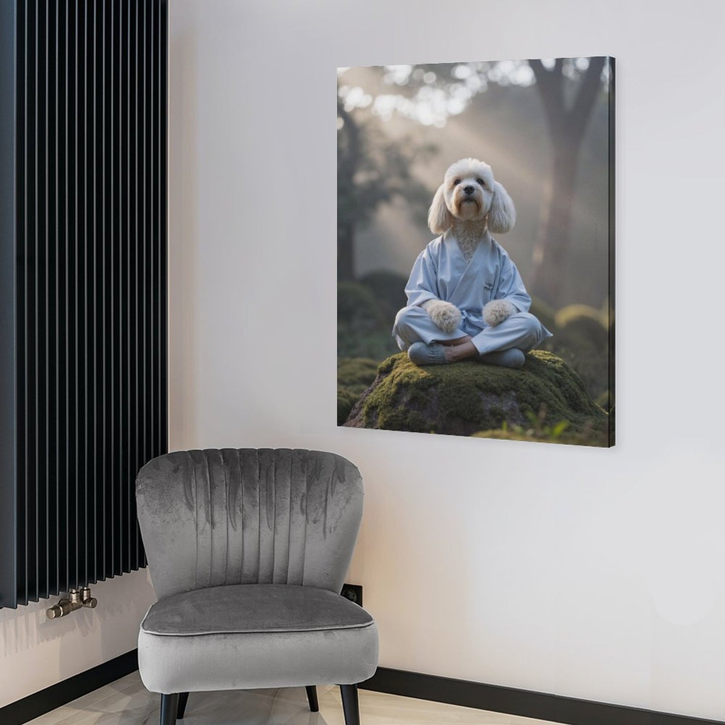 The Monk - Custom Pet Portrait With Your Photo