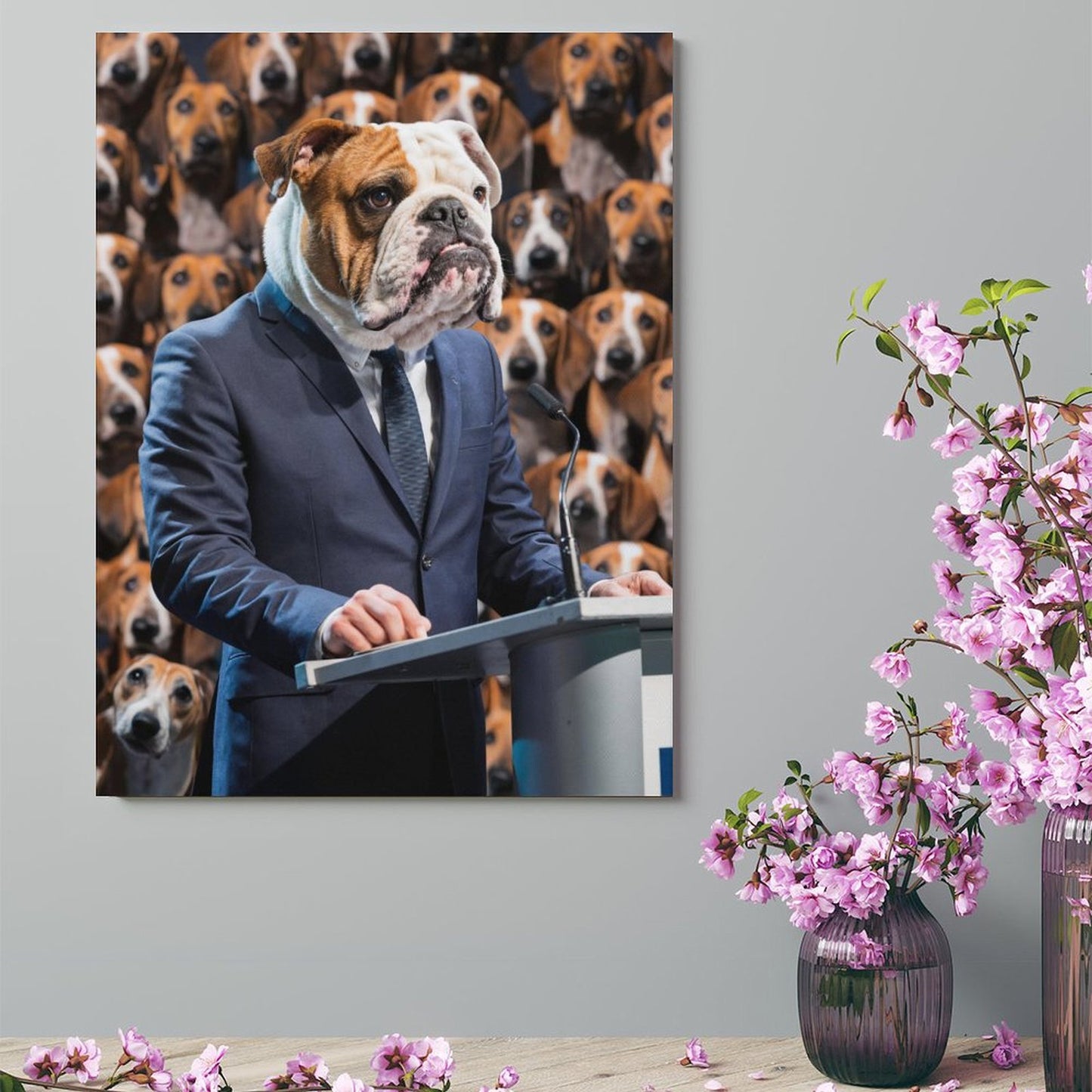 The Orator - Custom Pet Portrait With Your Photo