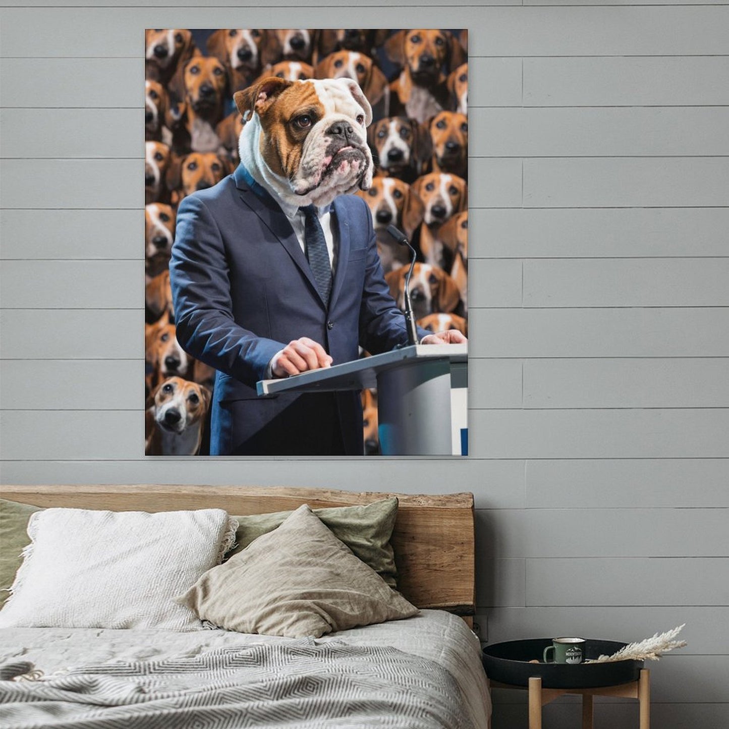 The Orator - Custom Pet Portrait With Your Photo