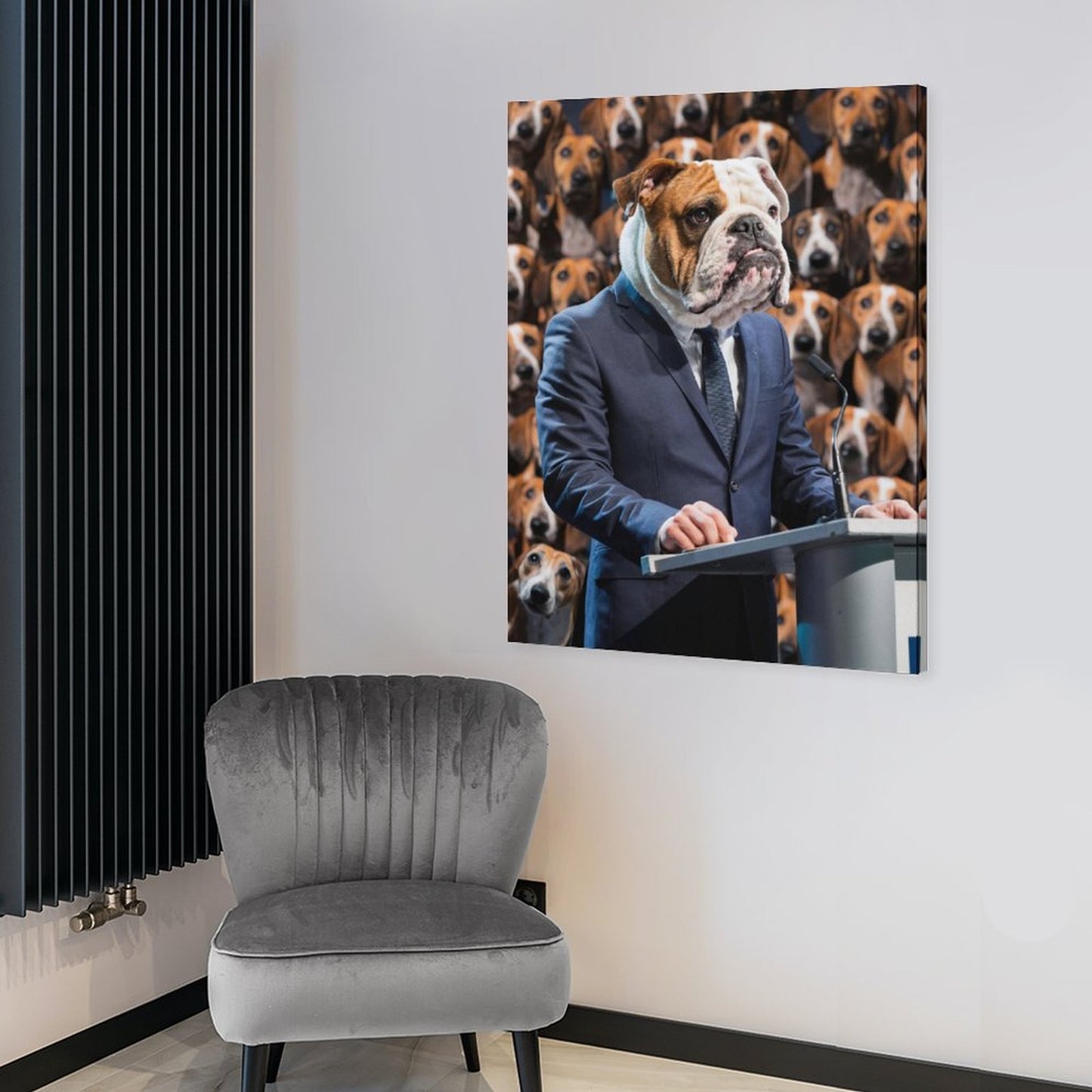 The Orator - Custom Pet Portrait With Your Photo