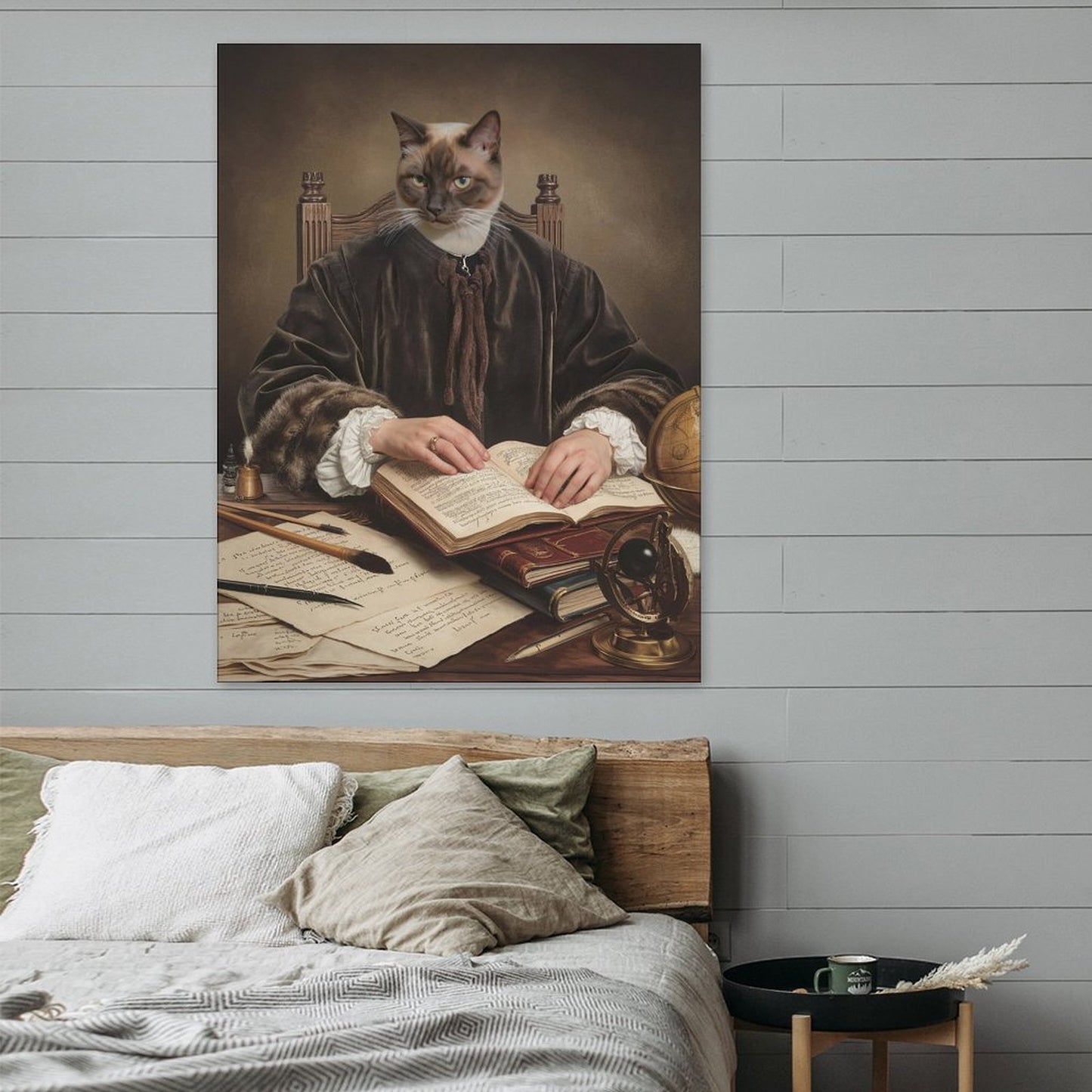 The Philosopher - Custom Pet Portrait With Your Photo