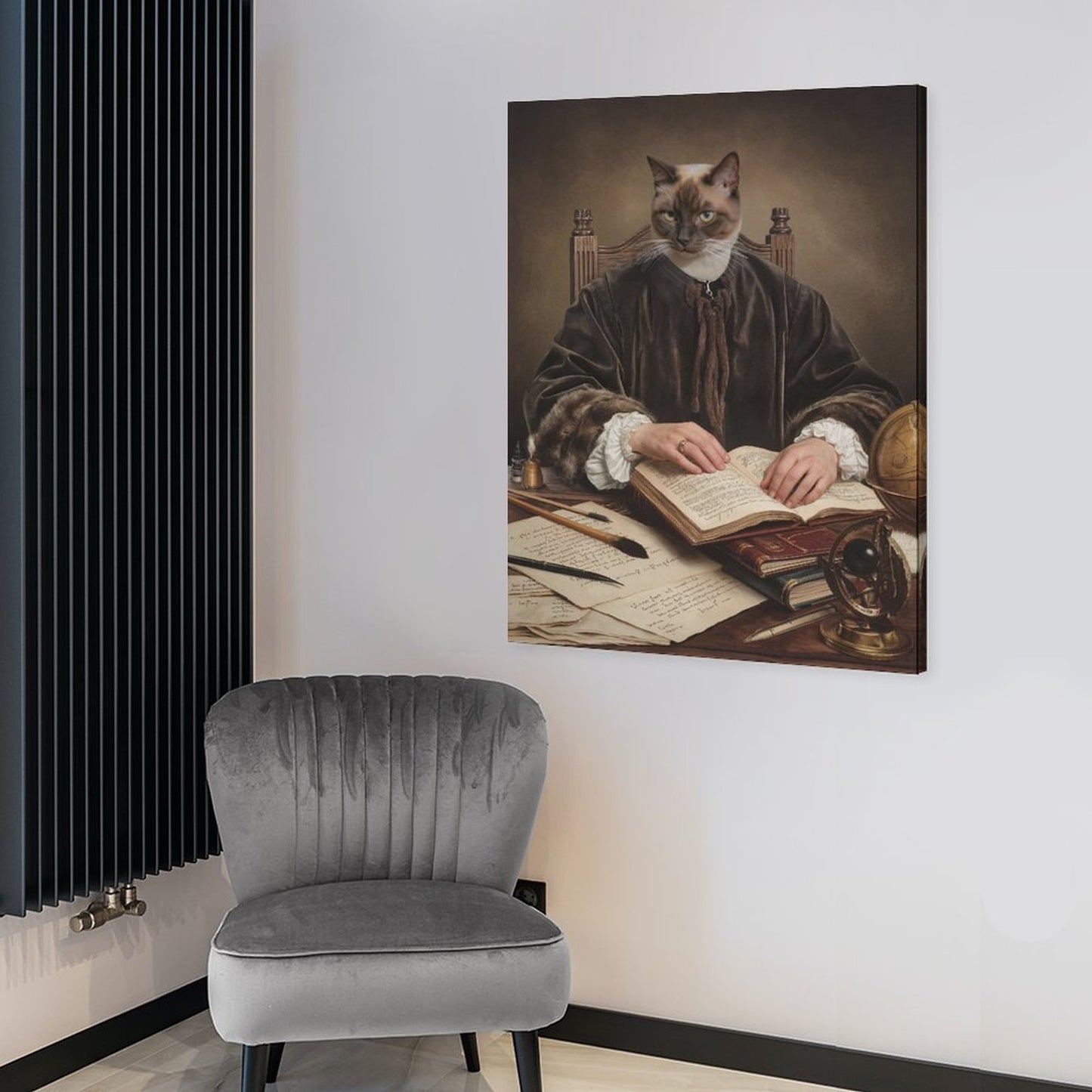 The Philosopher - Custom Pet Portrait With Your Photo