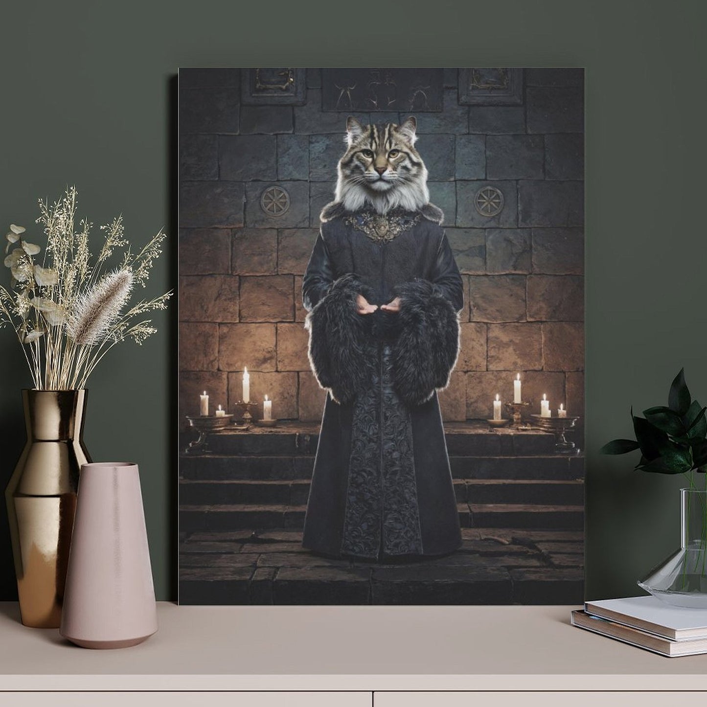 The Priest - Custom Pet Portrait With Your Photo