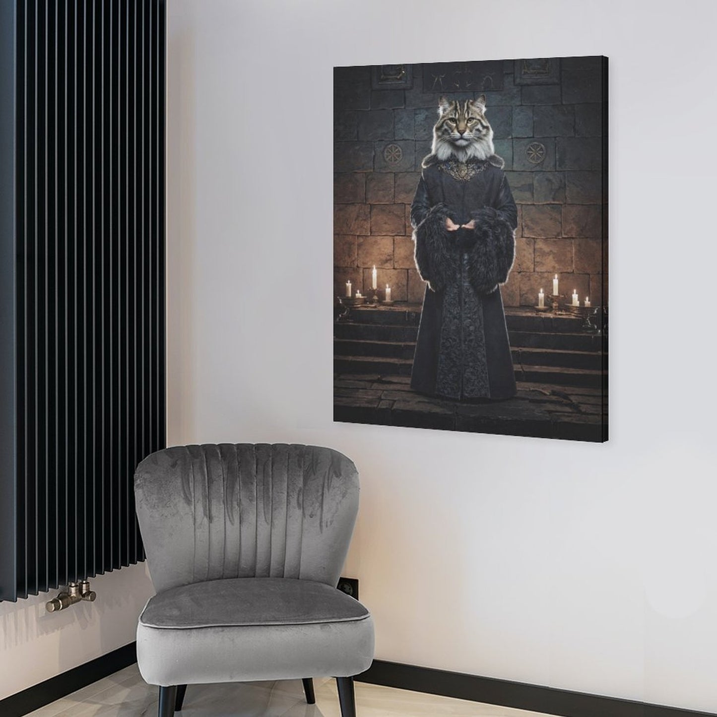 The Priest - Custom Pet Portrait With Your Photo