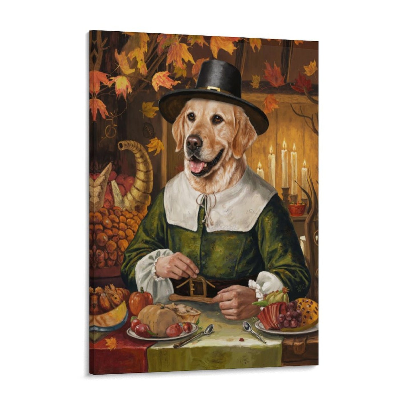 The Puritan - Custom Pet Portrait With Your Photo