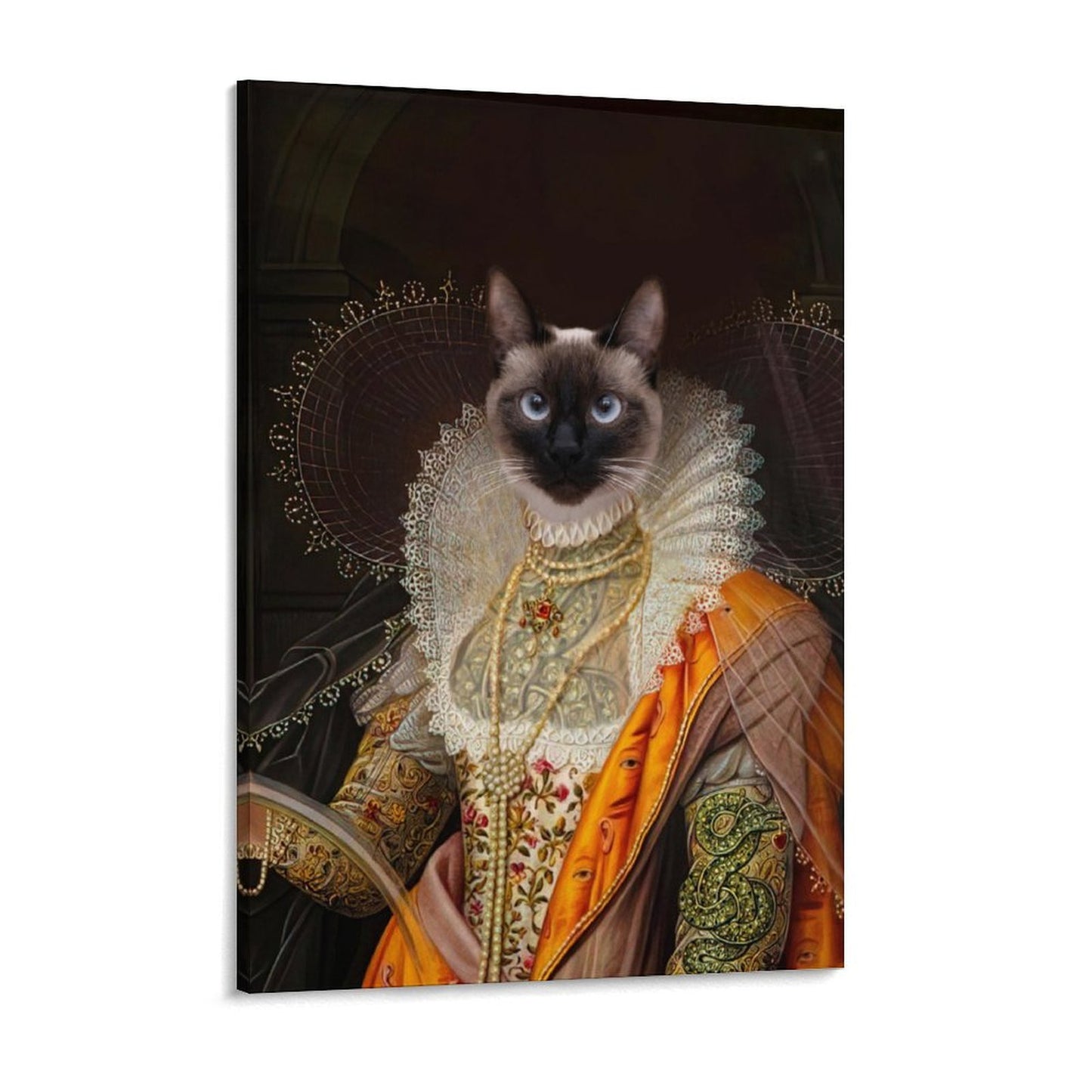 The Queen - Custom Pet Portrait With Your Photo
