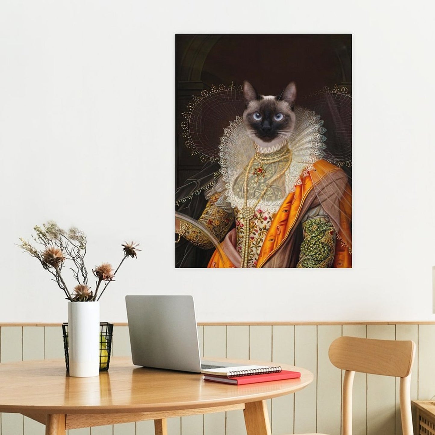 The Queen - Custom Pet Portrait With Your Photo
