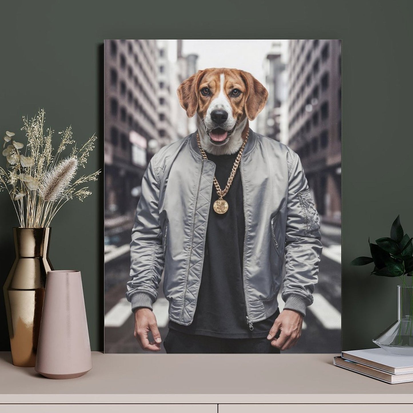 The Rapper - Custom Pet Portrait With Your Photo
