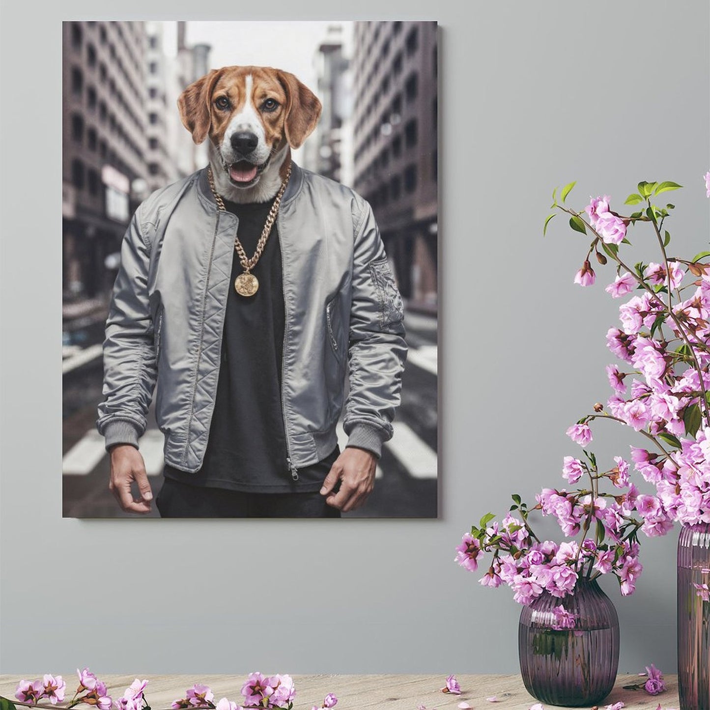 The Rapper - Custom Pet Portrait With Your Photo