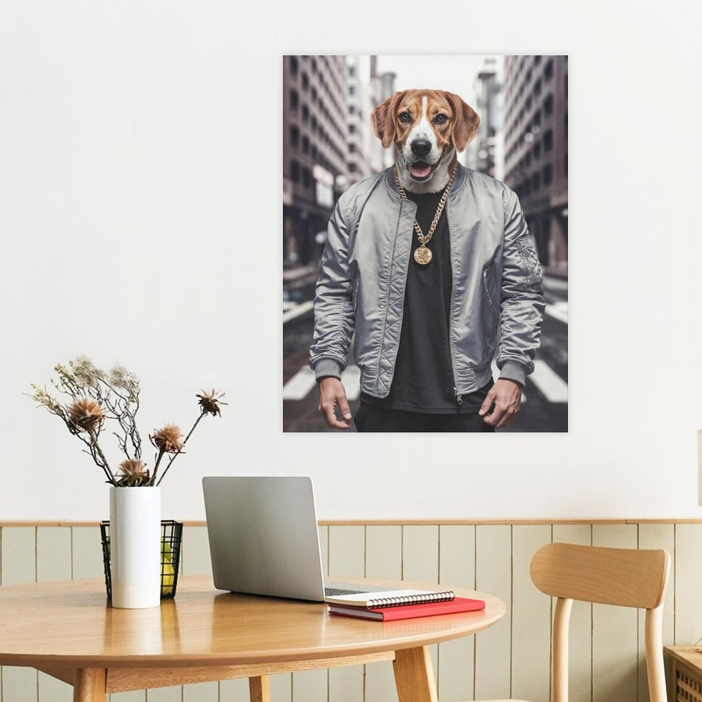 The Rapper - Custom Pet Portrait With Your Photo