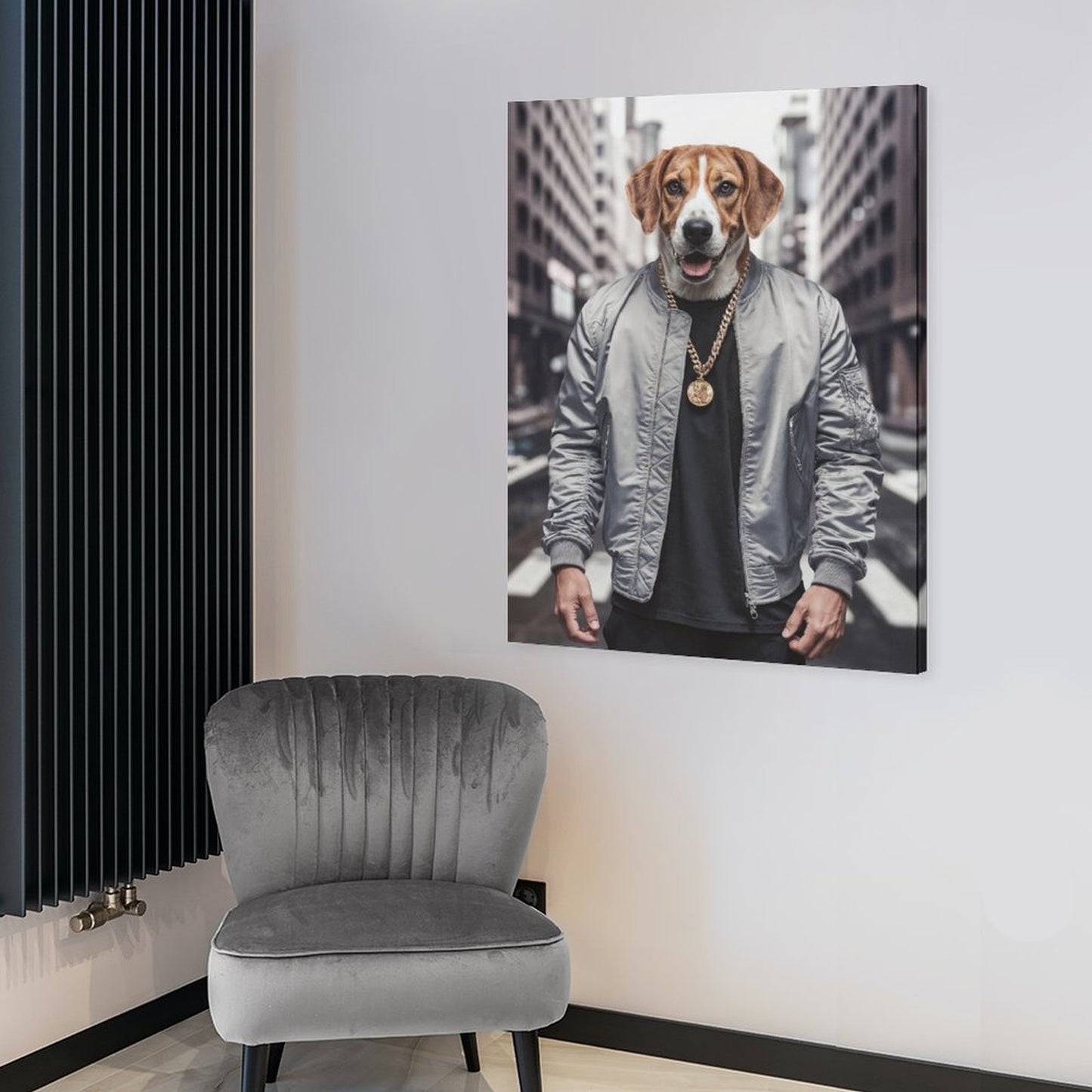 The Rapper - Custom Pet Portrait With Your Photo