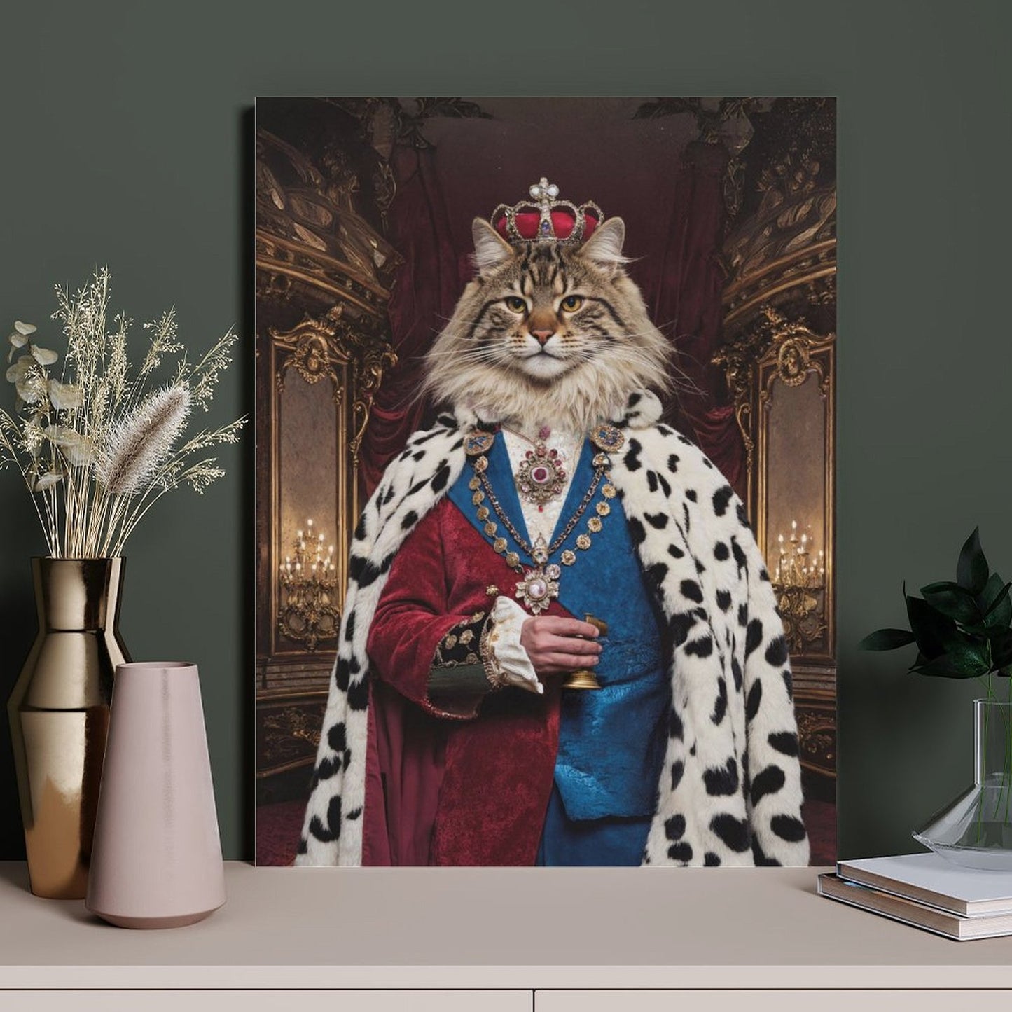 The Ruler - Custom Pet Portrait With Your Photo