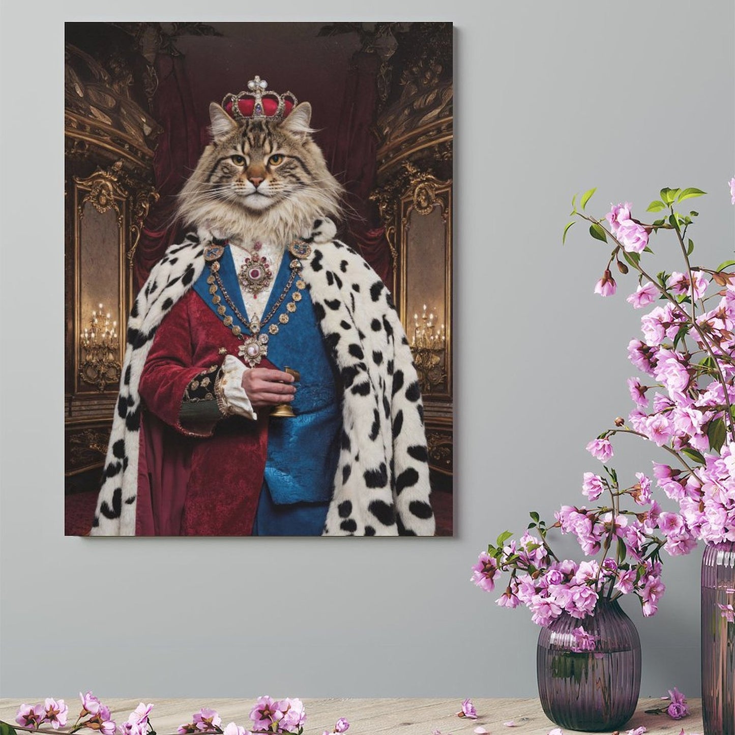 The Ruler - Custom Pet Portrait With Your Photo
