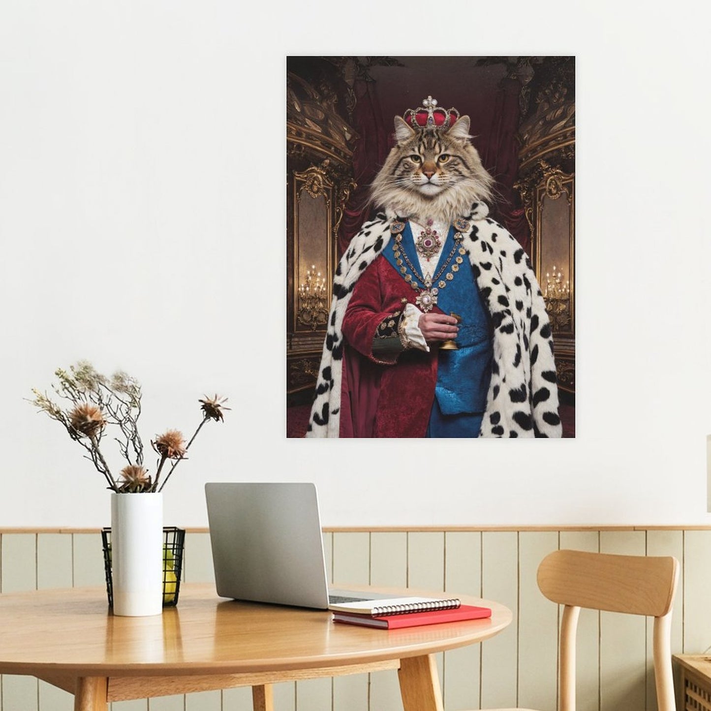 The Ruler - Custom Pet Portrait With Your Photo